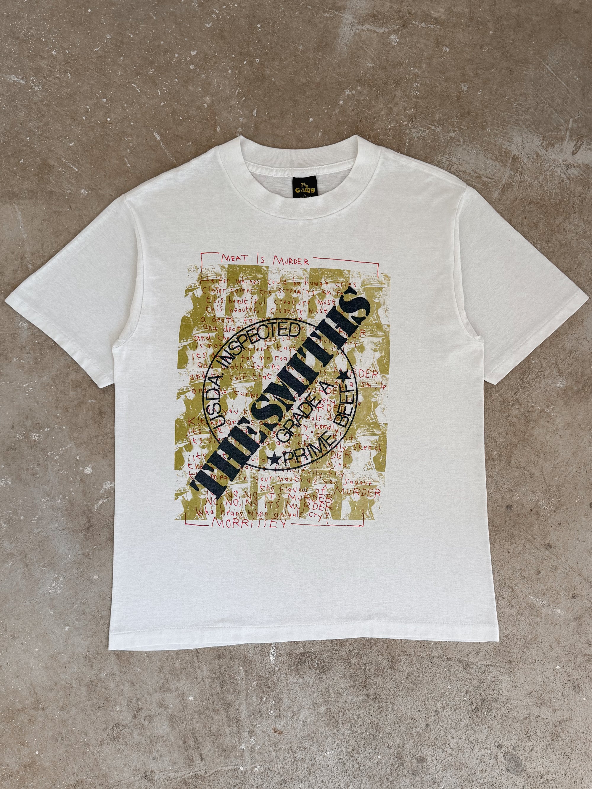 1985 The Smiths "Meat Is Murder" Tee (M)