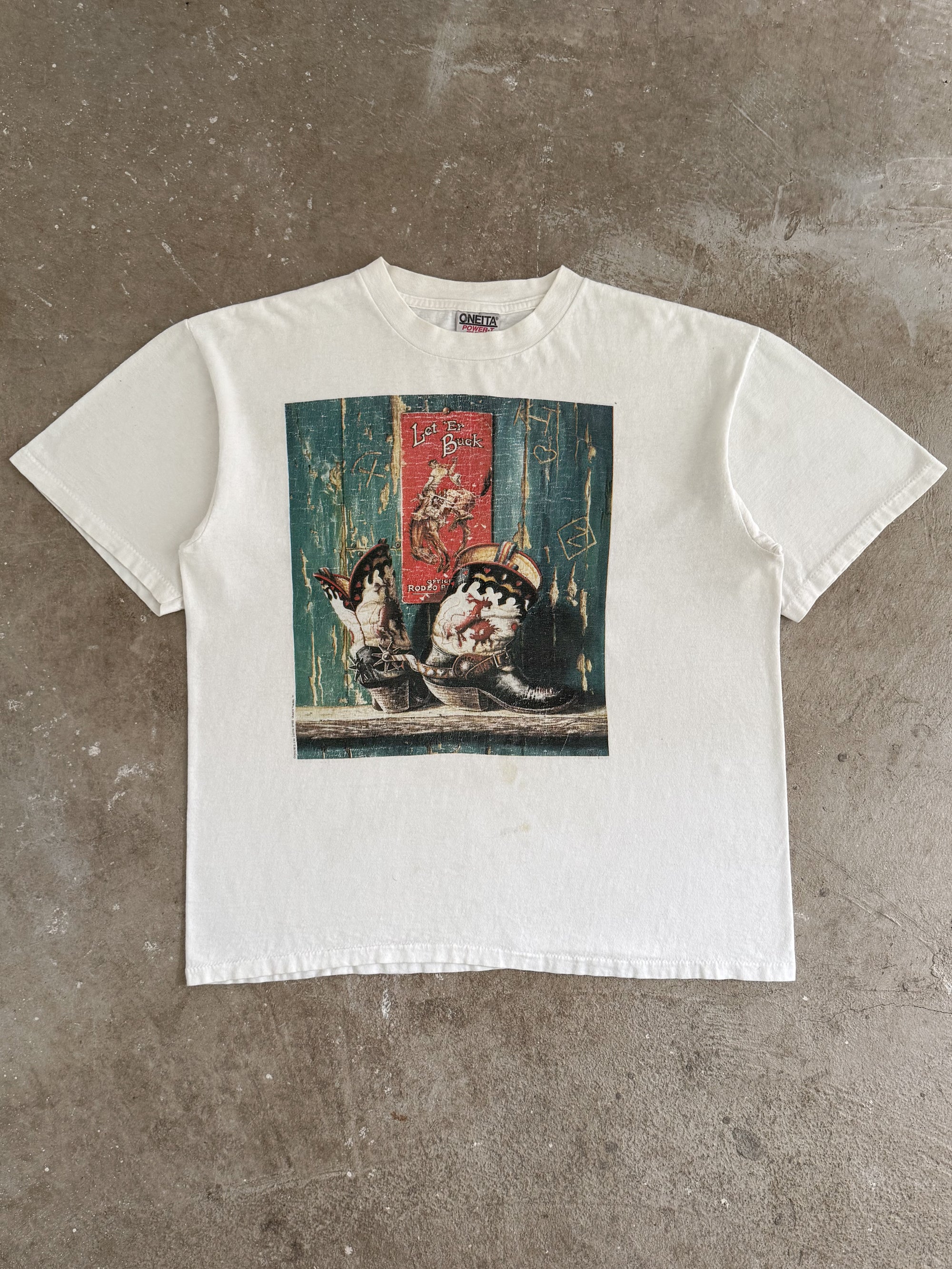 1993 "Let 'Er Buck" Tee (L)