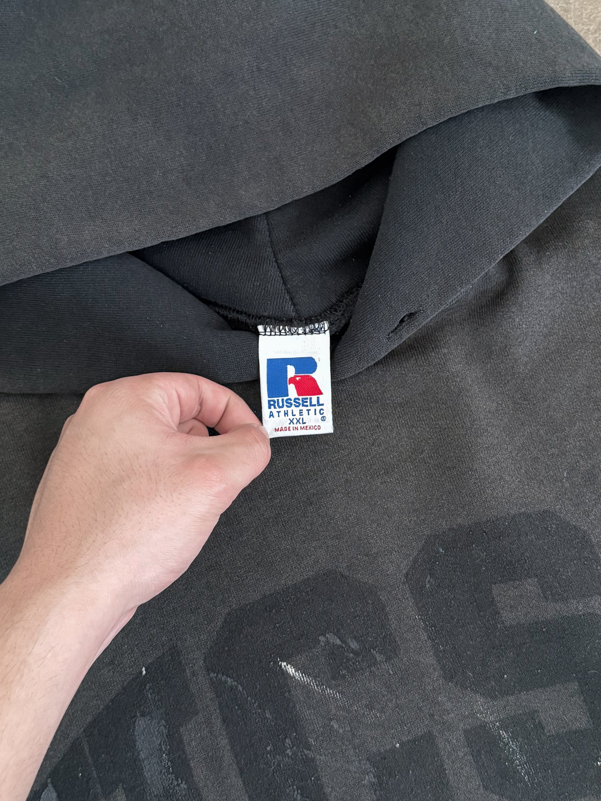 Early 00s Russell "UCSD" Faded Hoodie (XXL)