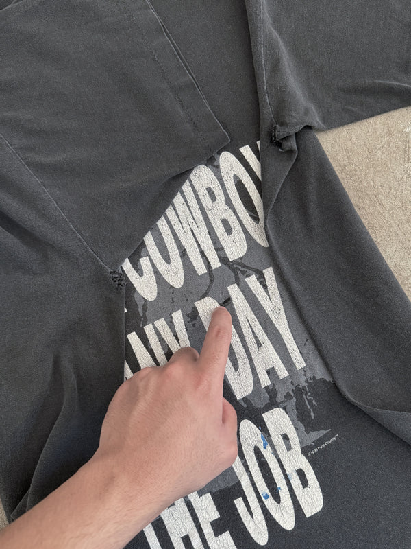 1996 "A Bad Day At Being A Cowboy..." Faded Tee (L)