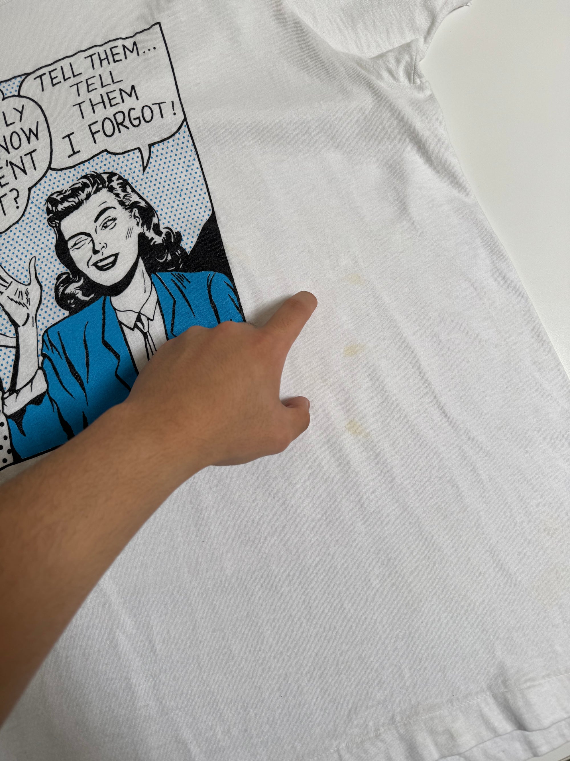 1980s Flying Fish Pop Art Tee (L)