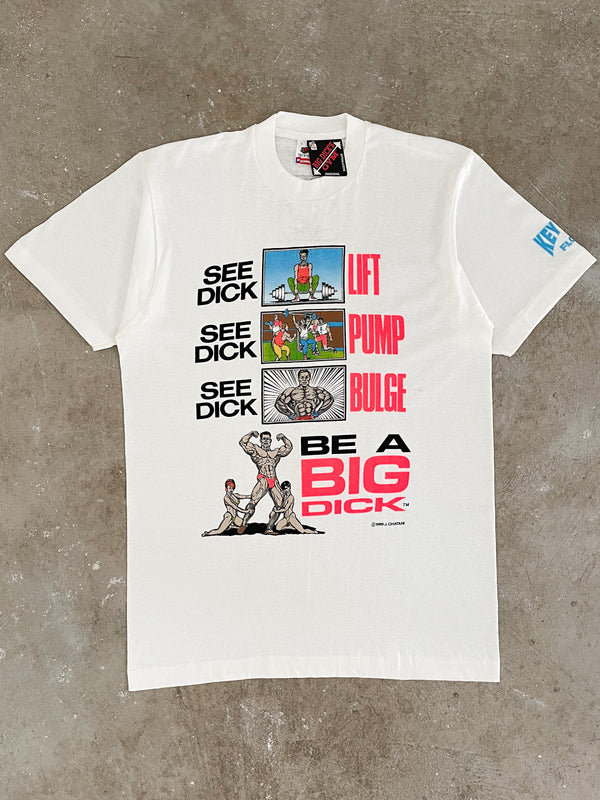 1990s “Big Dick’s Gym” Deadstock Tee (L)