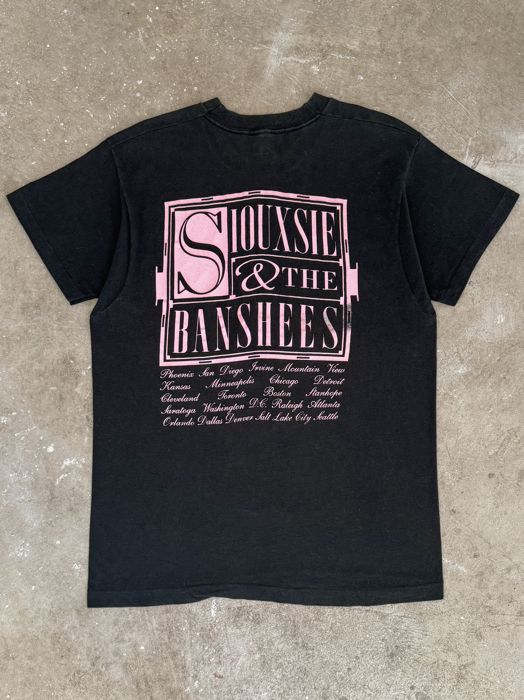 1991 Siouxsie and The Banshees "Superstition" Tour Tee (M)