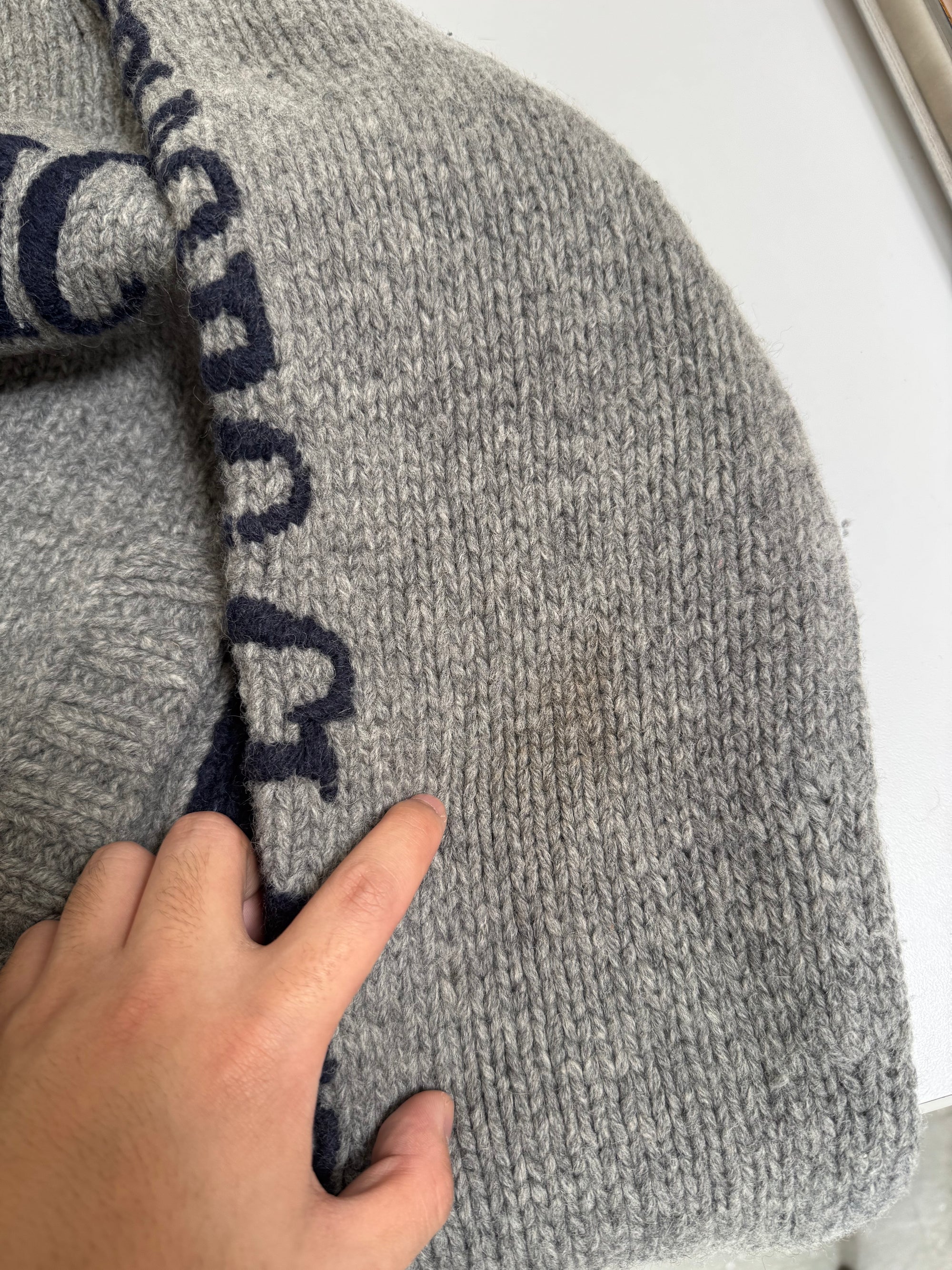 1990s Marlboro Classics Dual Zip Cardigan (L)