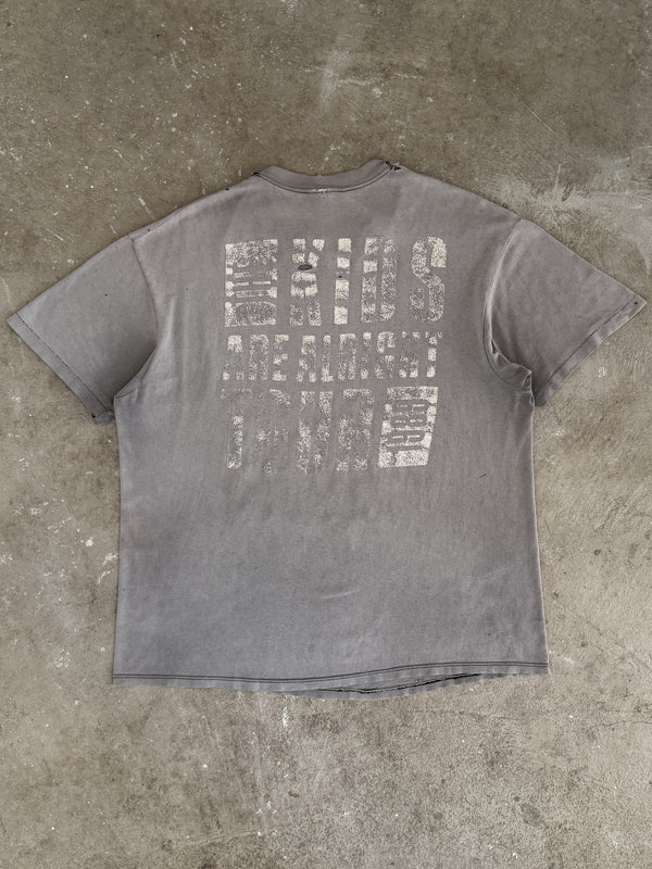 1989 The Who "The Kids Are Alright Tour" Faded Thrashed Tee (L)