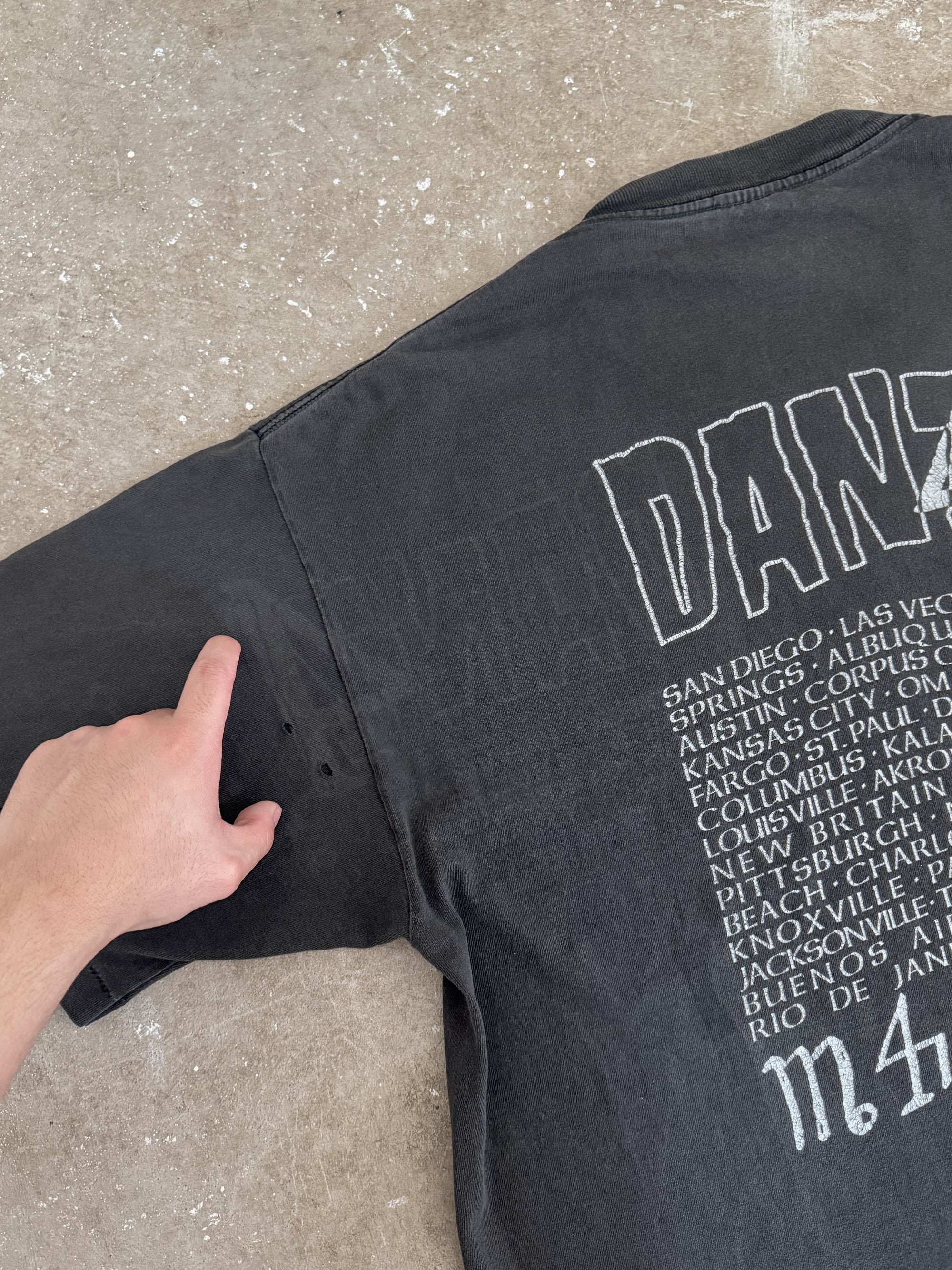 1994 Danzig "4" Faded Tee (XL)