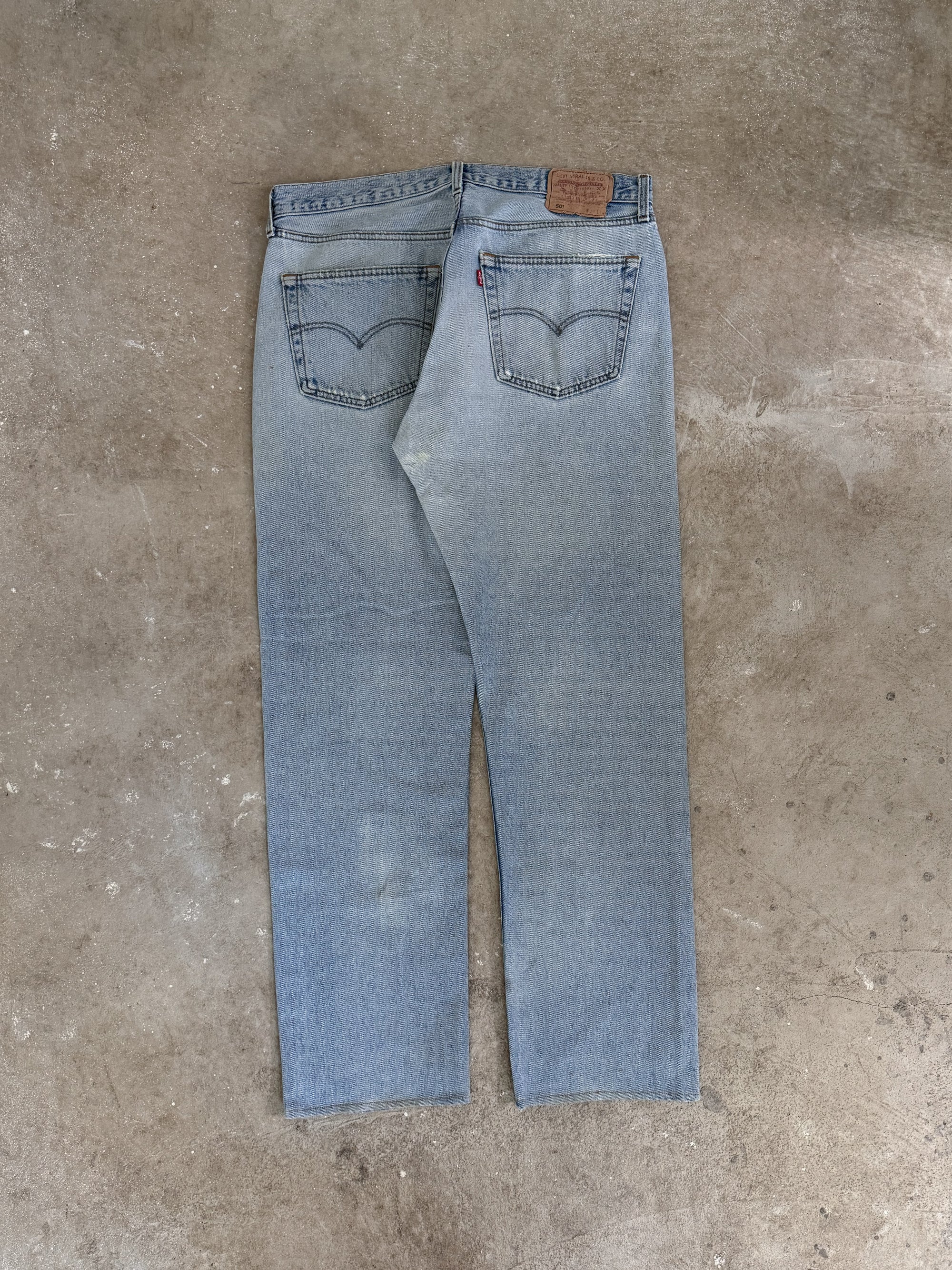 1990s Levis Faded Blue 501 (36X31)