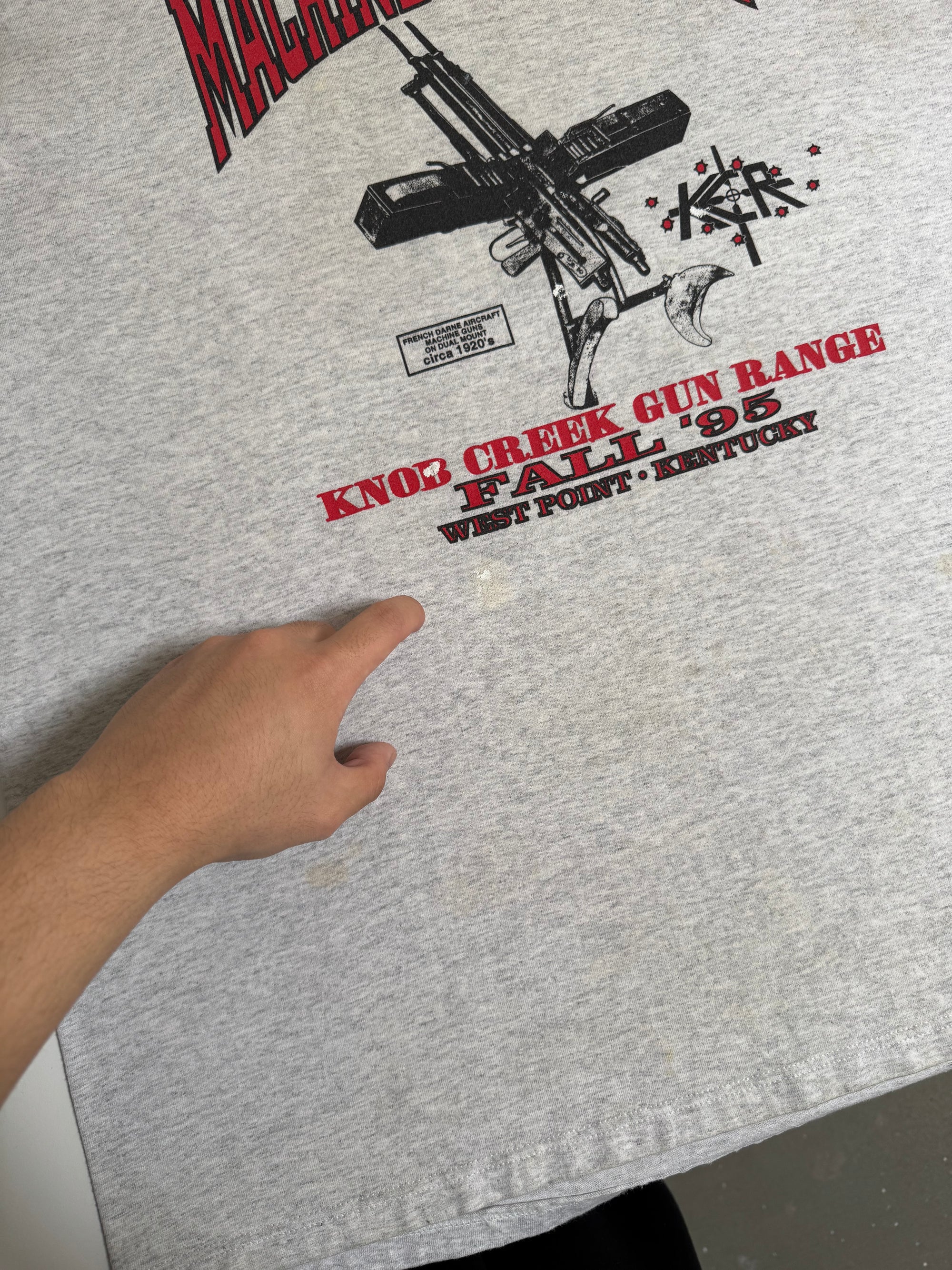 1990s "Machine Gun Shoot" Tee (XL)