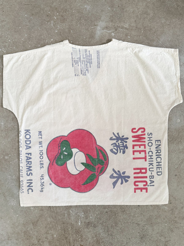 1970s "Sho-Chiku-Bai" Rice Sack Shirt (XL)