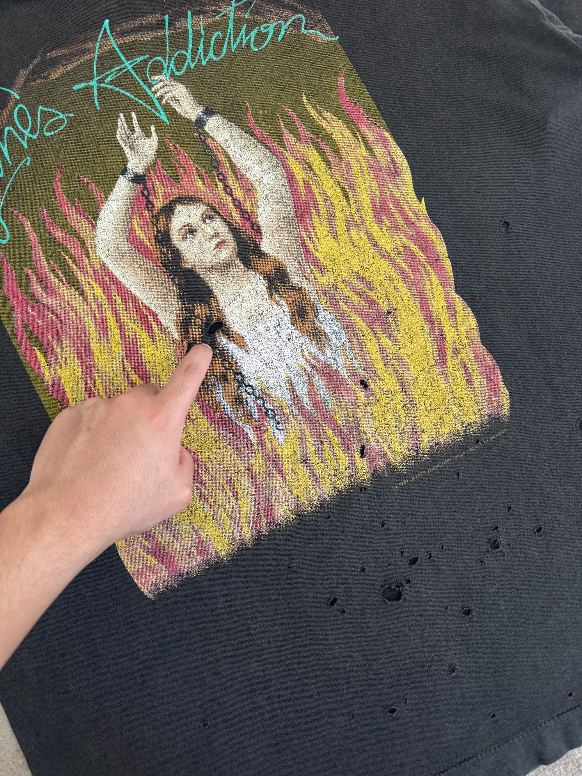 1989 Jane's Addiction "Ritual De Lo Habitual" Tee (XL)