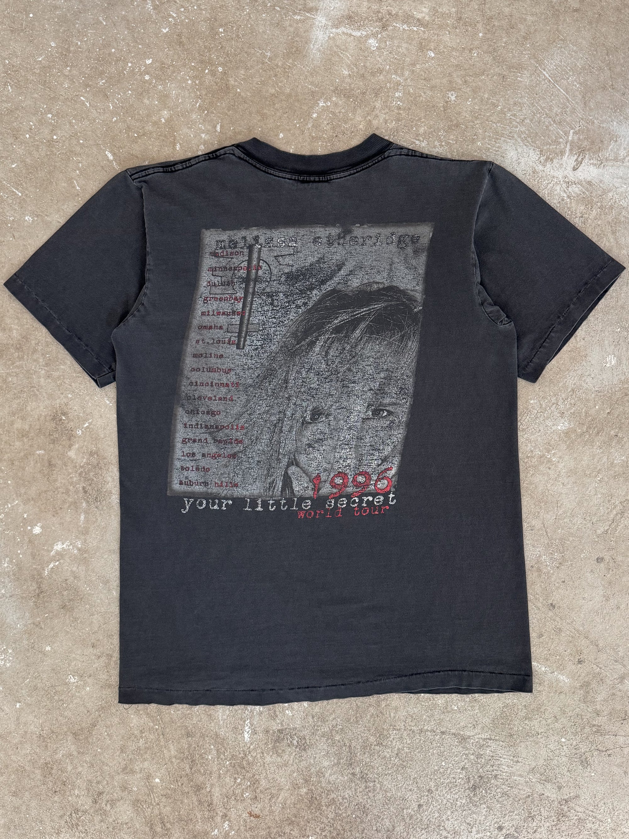 1996 Melissa Etheridge "Your Little Secret World Tour" Tee (M)