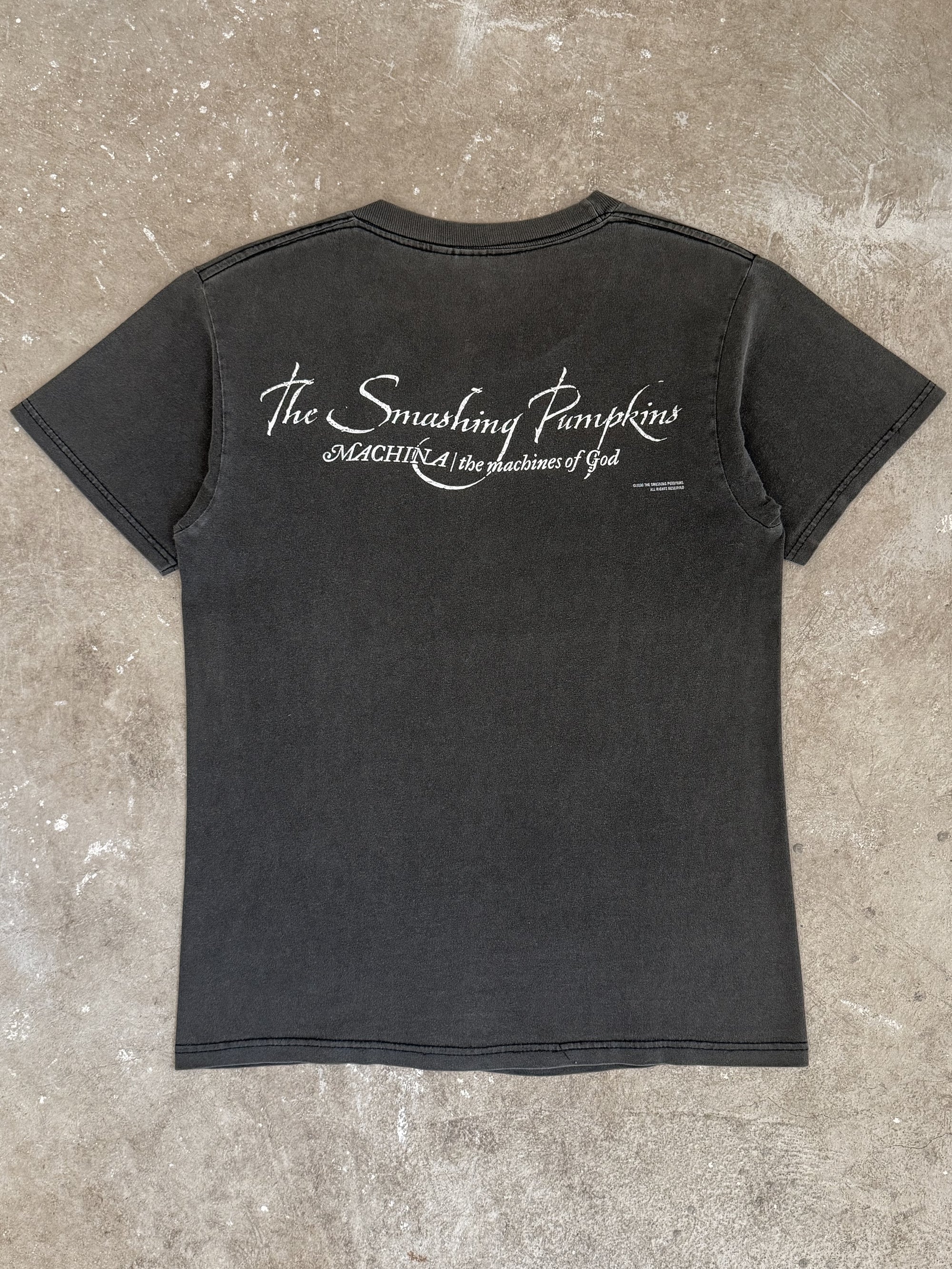 2000 Smashing Pumpkins "Machina" Faded Tee (S)
