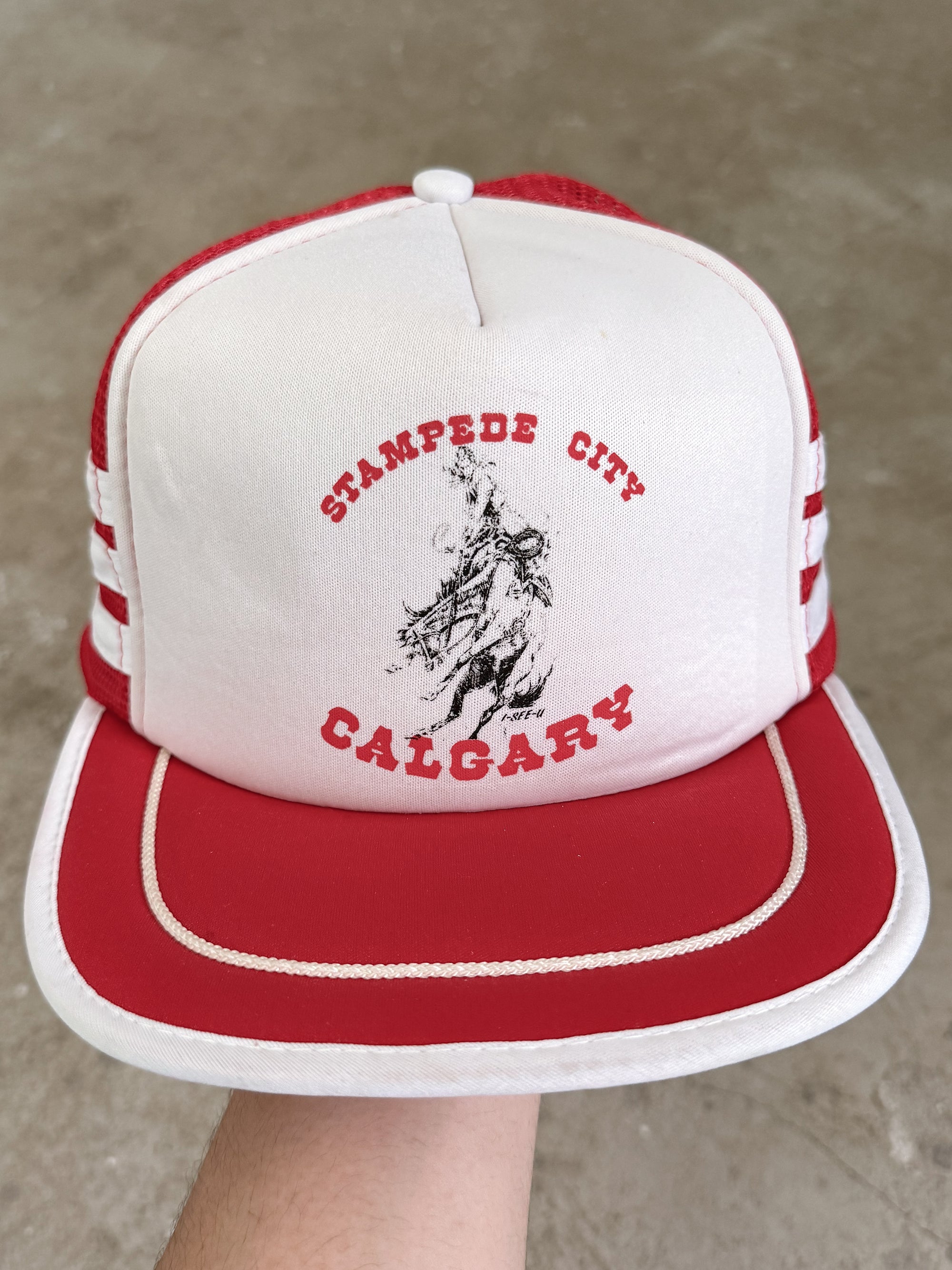 1980s "Stampede City Calgary" Trucker Hat