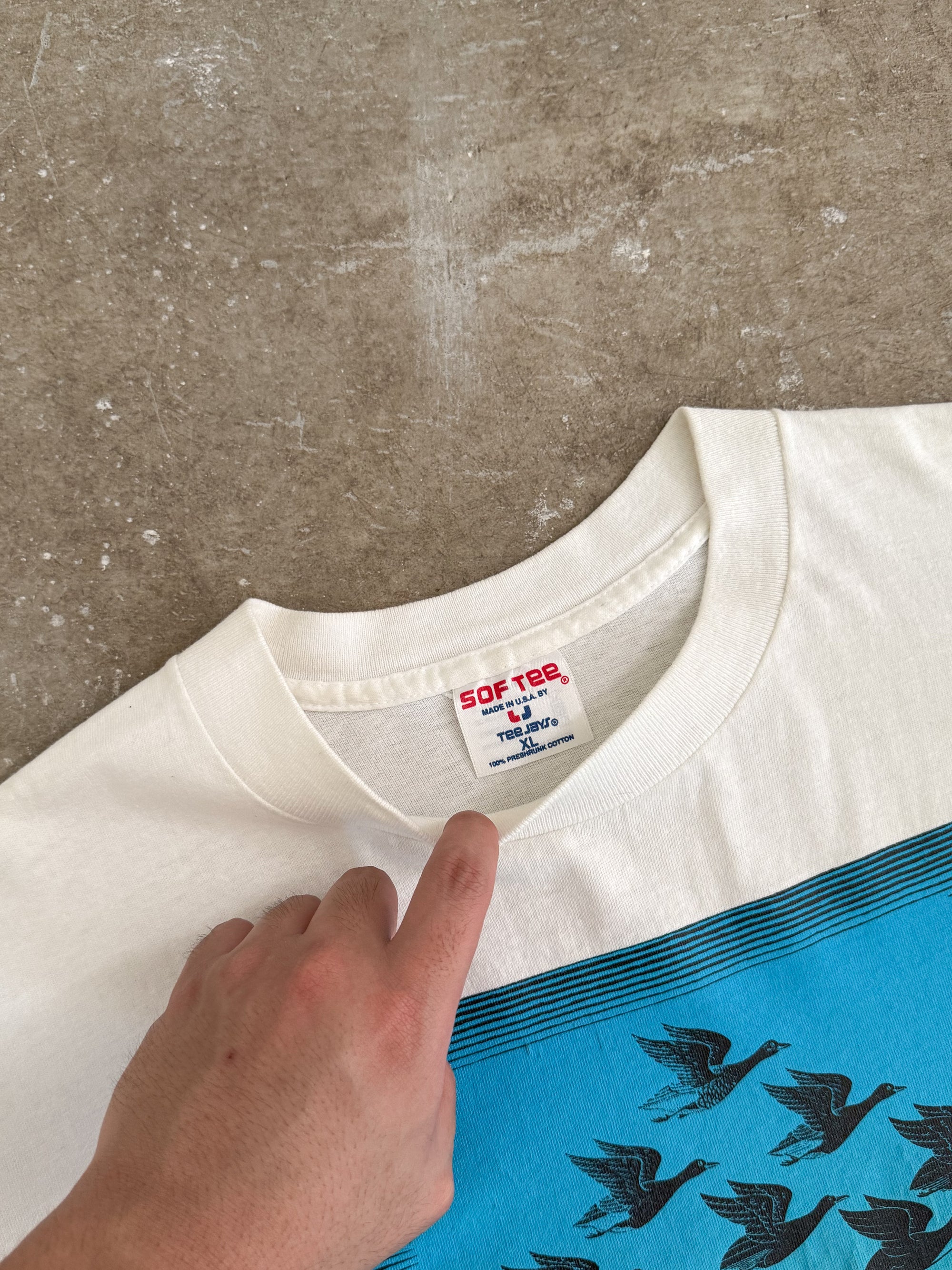 1990 MC Escher "Sky and Water" Tee (XL)