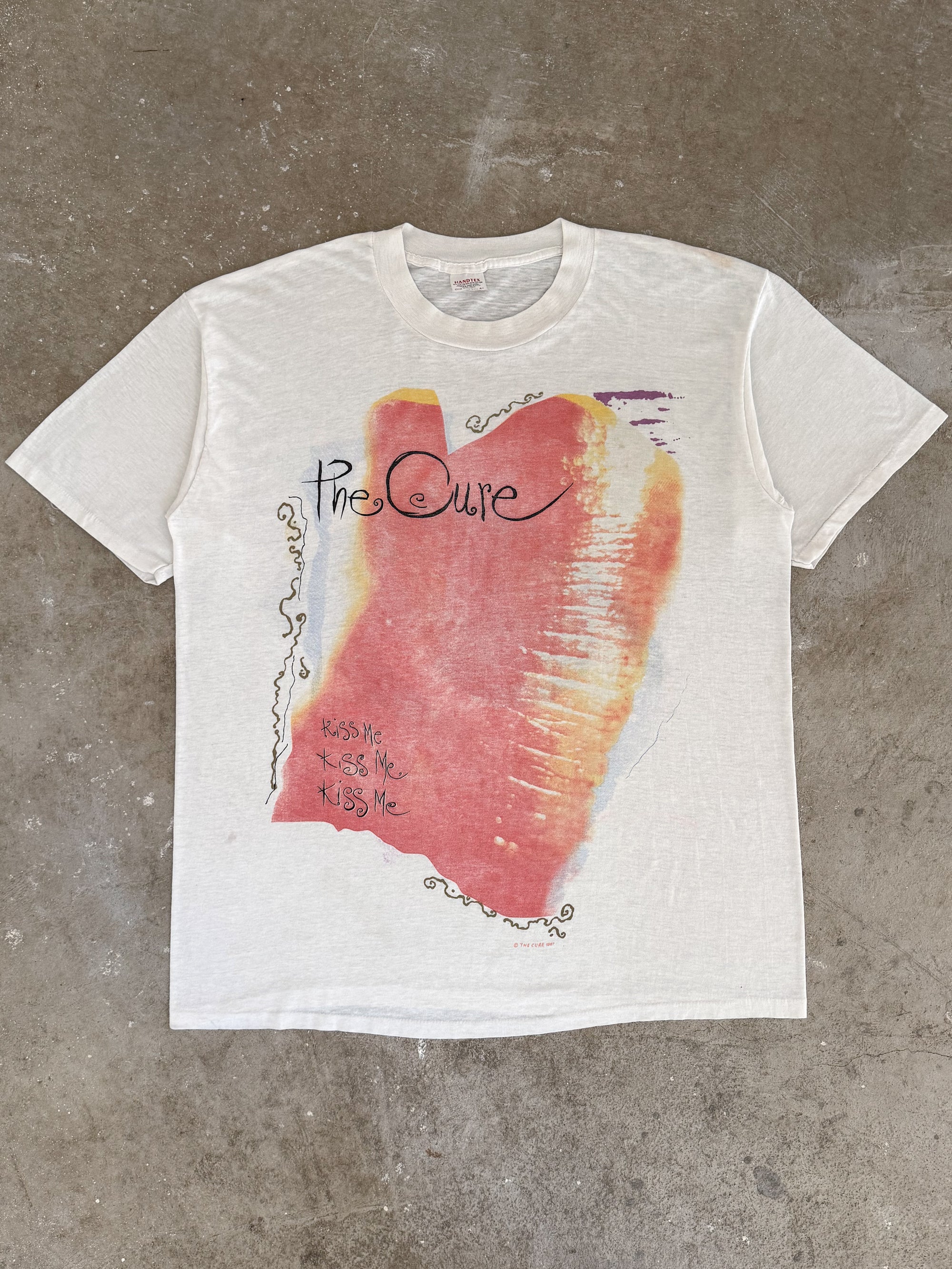 1987 The Cure "The Kissing Tour" Tee (XL)