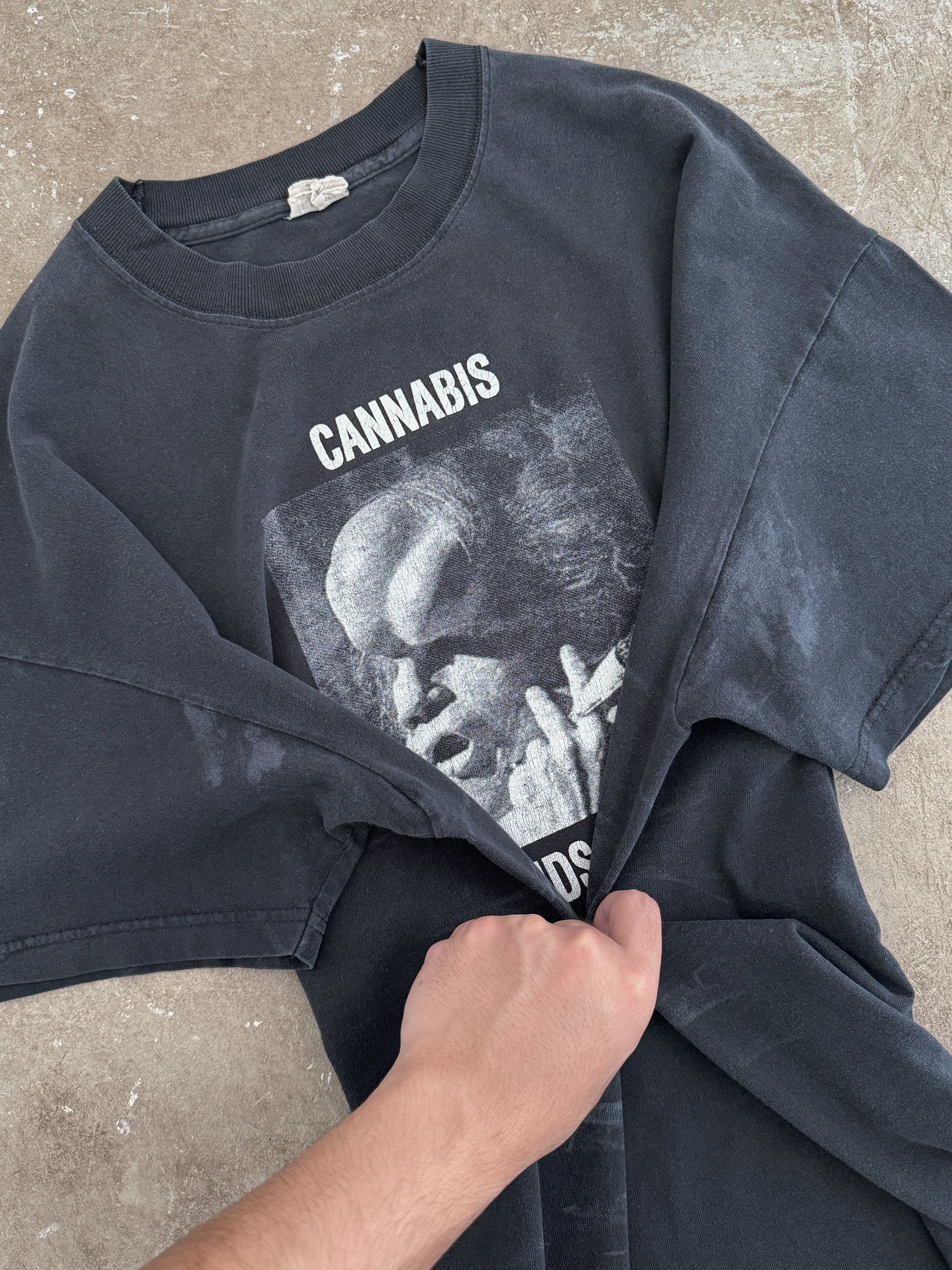 Early 00s "Cannabis Expands The Mind" Tee (L)