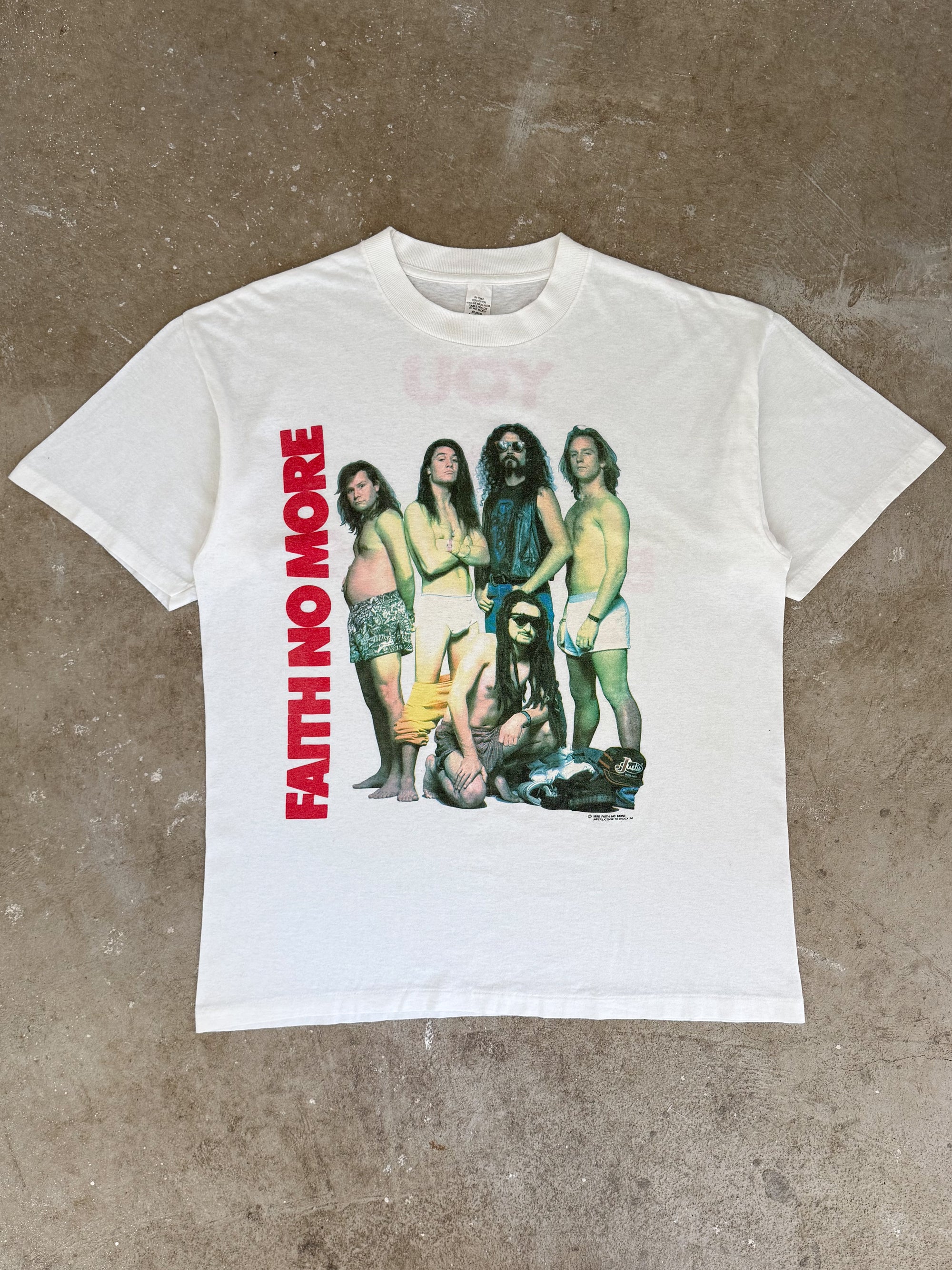1990 Faith No More "You Fat Bastards" Tee (L)