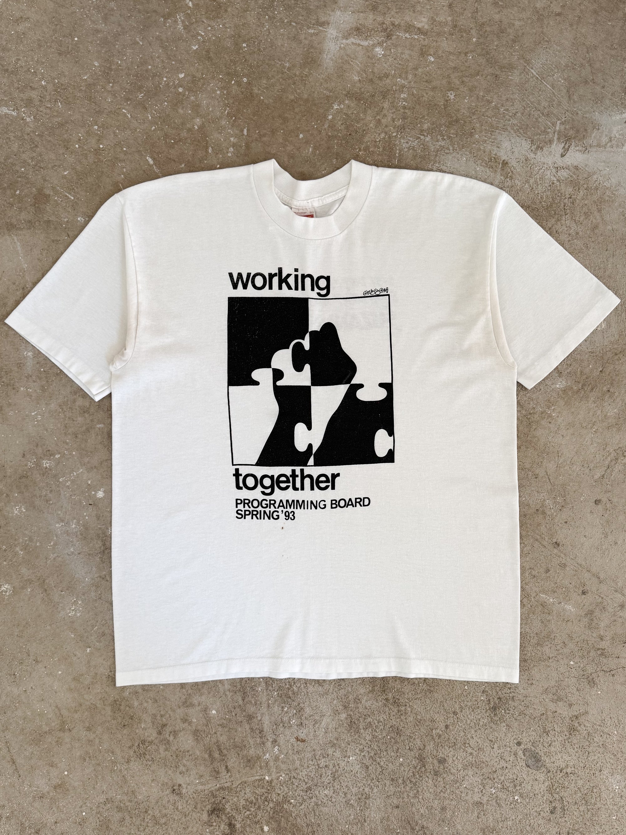 1990s "Working Together" Tee (L)