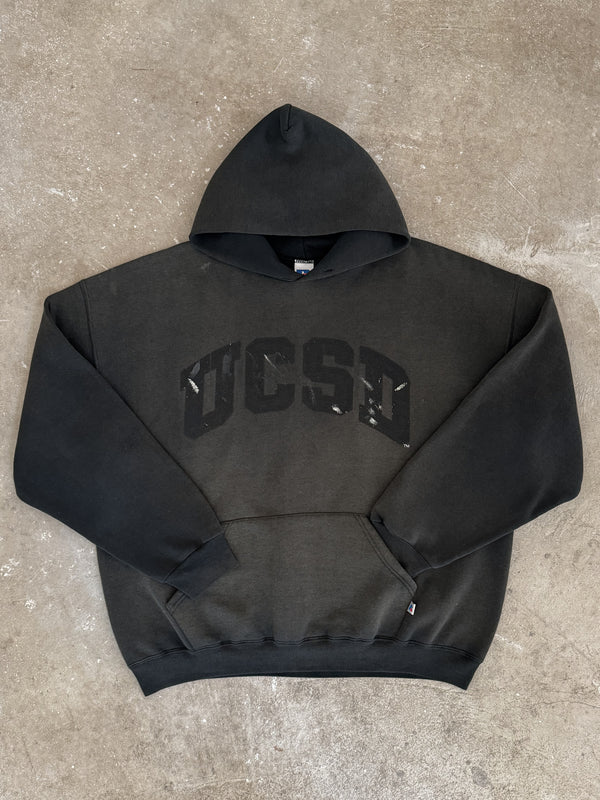Early 00s Russell "UCSD" Faded Hoodie (XXL)