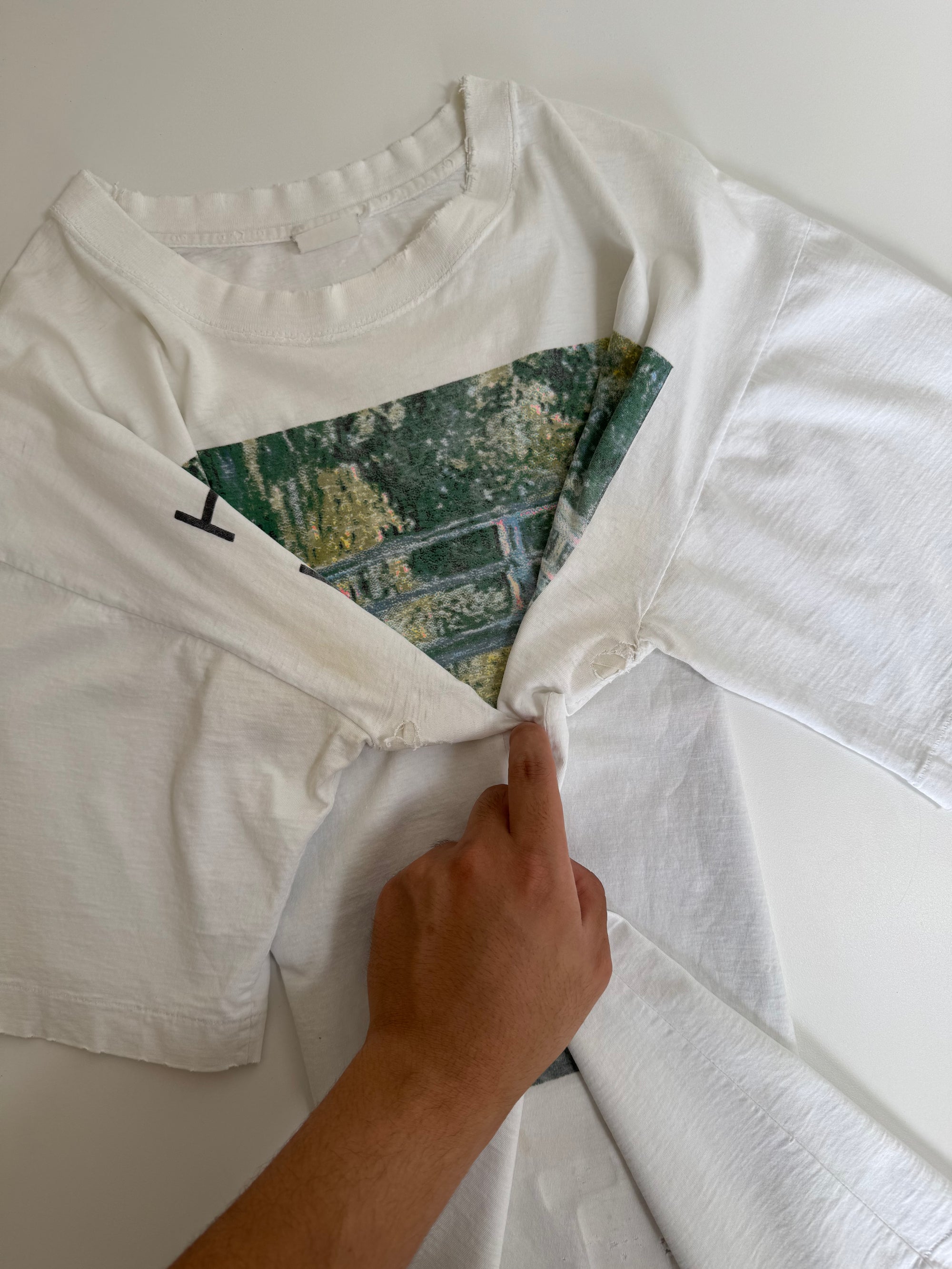 Mid 90s Monet "Water Lilies" Tee (M)