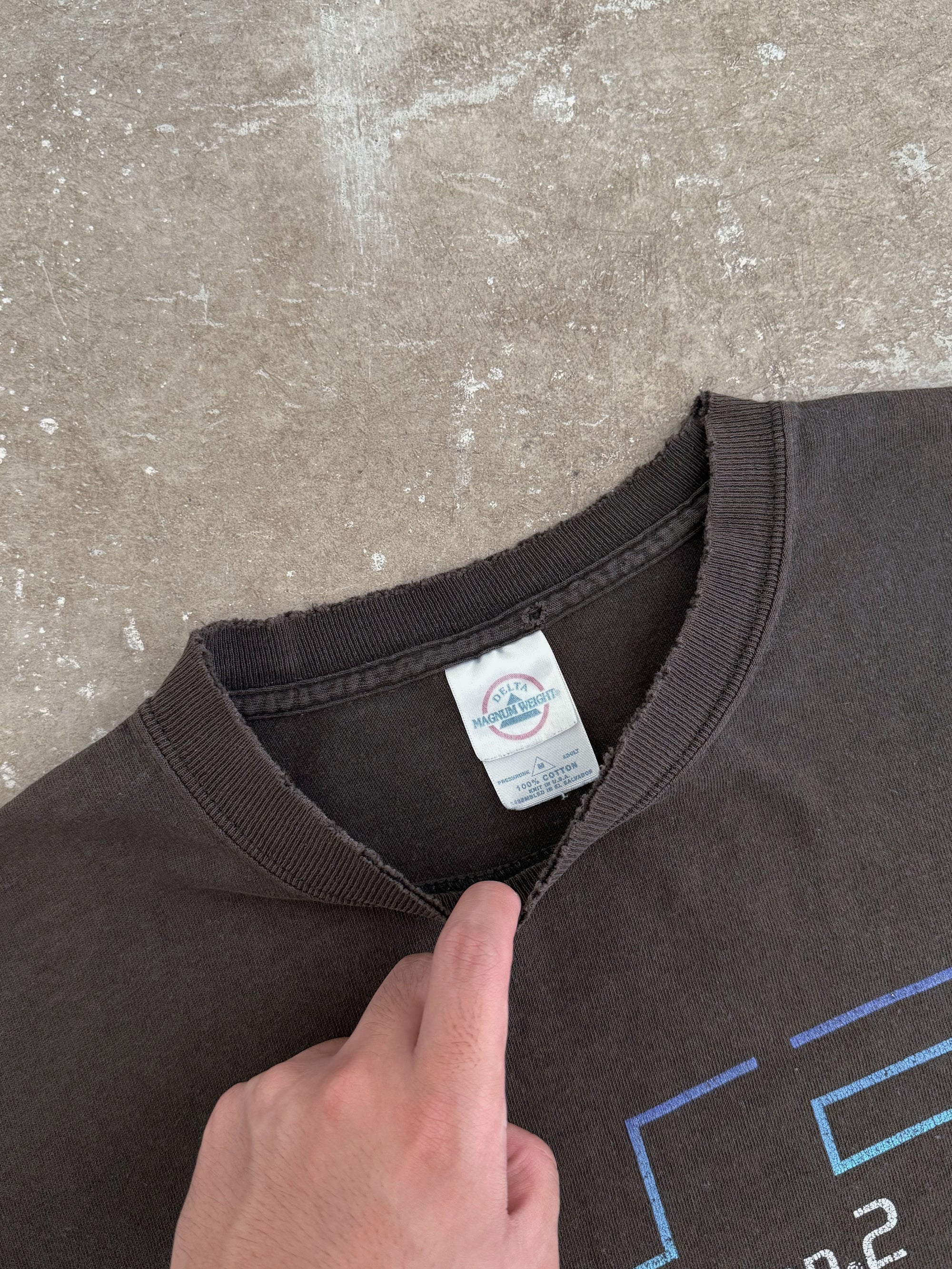 Early 00s "PlayStation 2" Faded Tee (M)