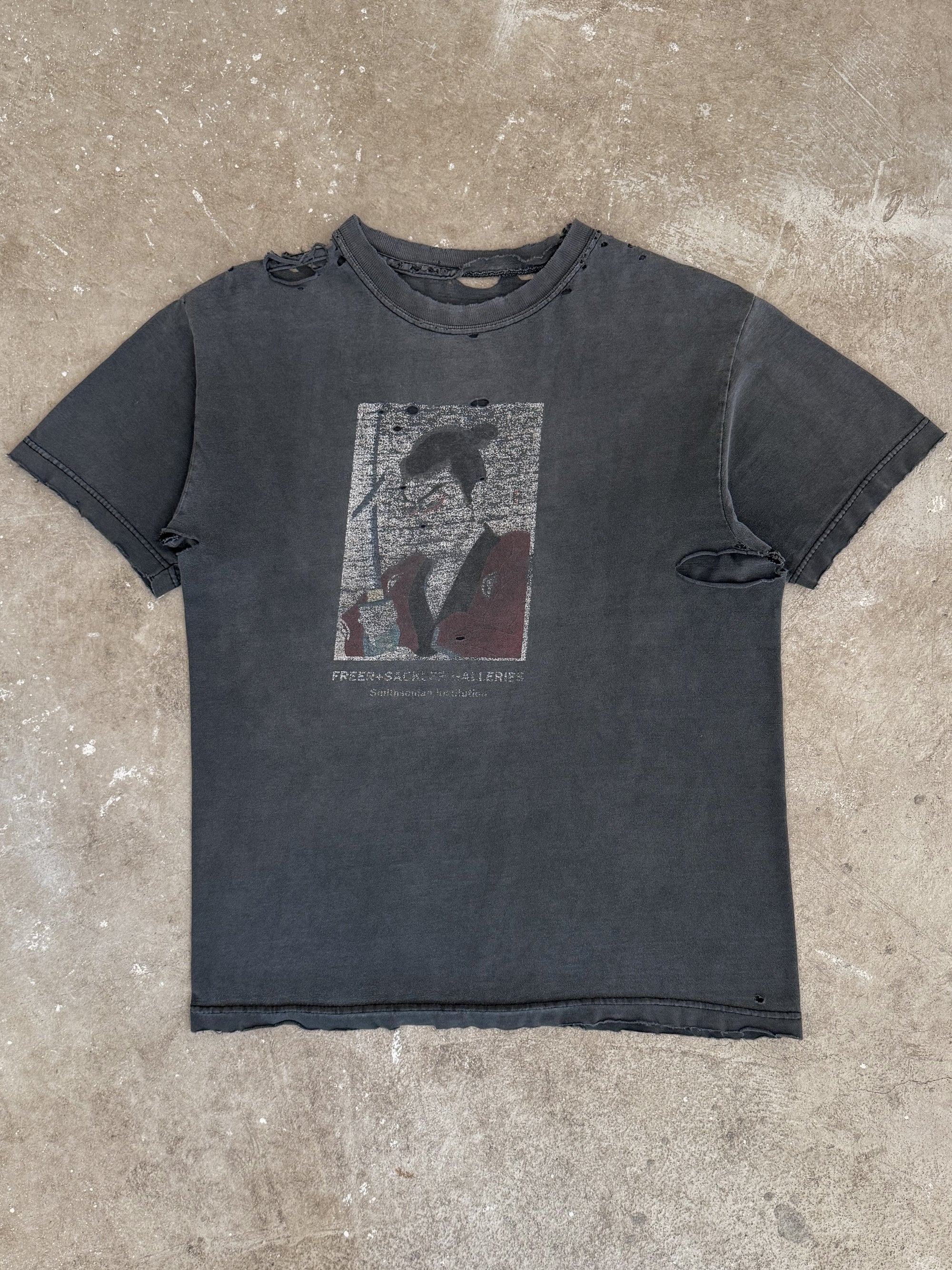 Early 00s "Freer + Sackler Galleries" Thrashed Tee (M)