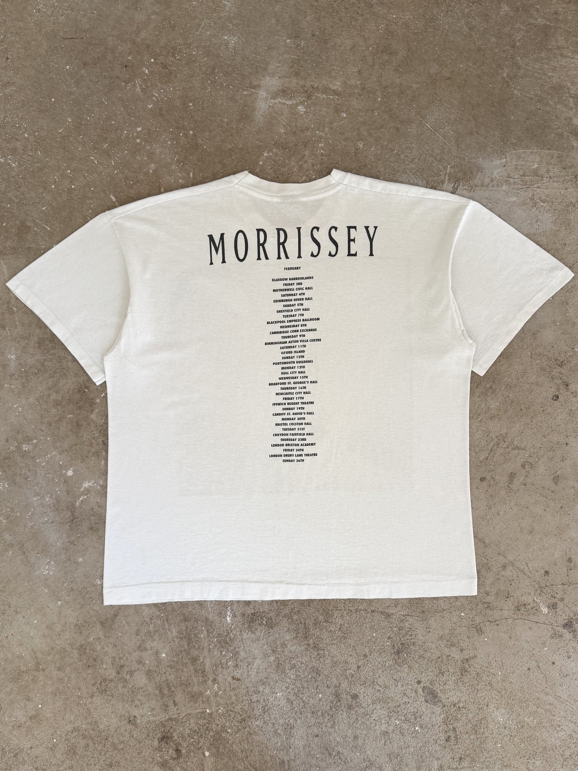 1995 Morrissey "Boxers" Tour Tee (XL)