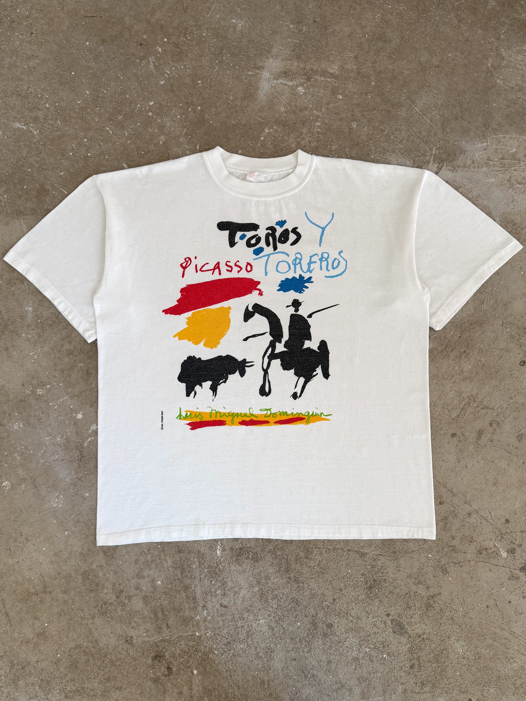1996/97 Picasso "Toros y Toreros" Tee (XL)