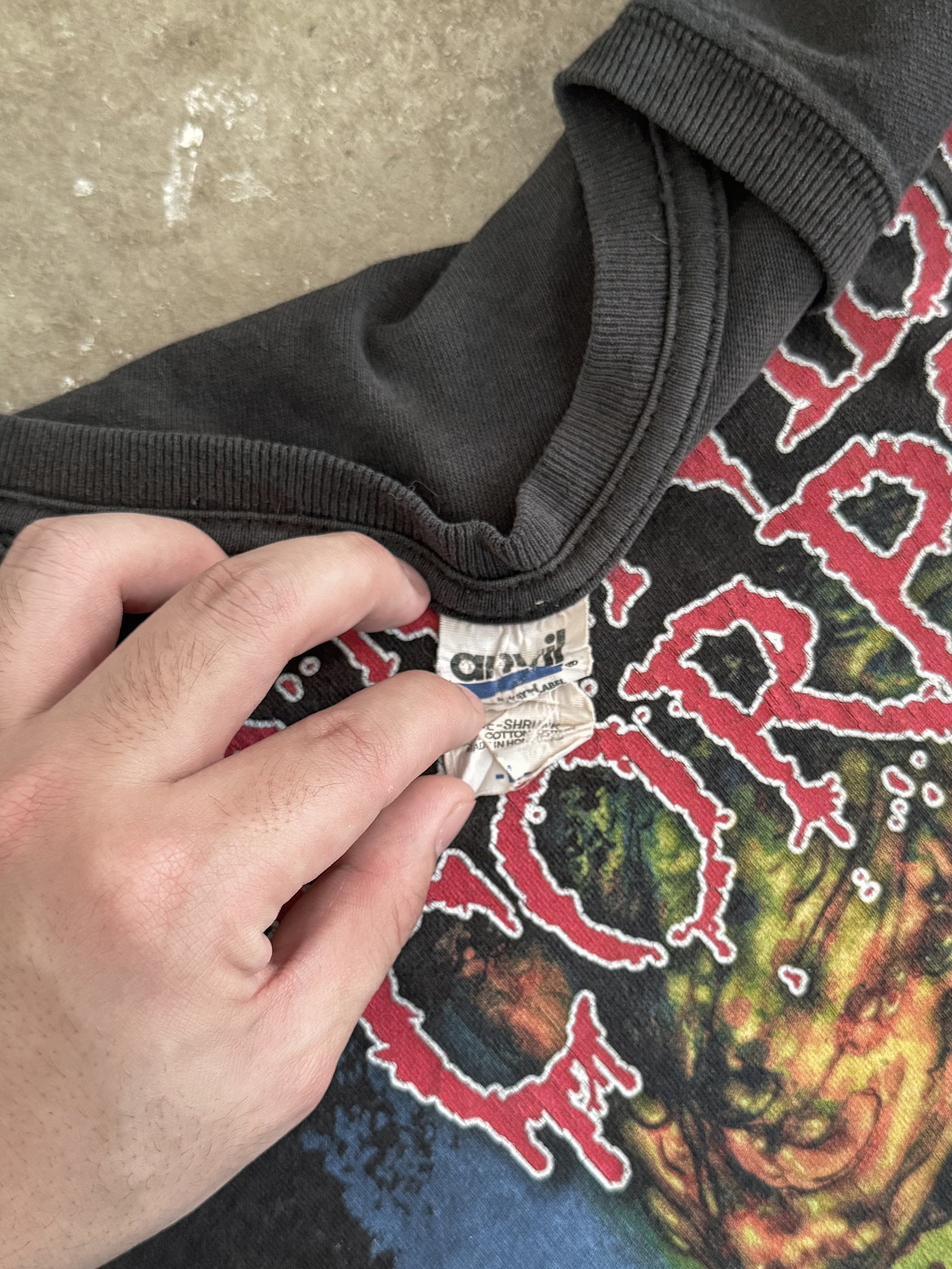 2006 Cannibal Corpse "Submerged in Boiling Flesh" Tee (L)