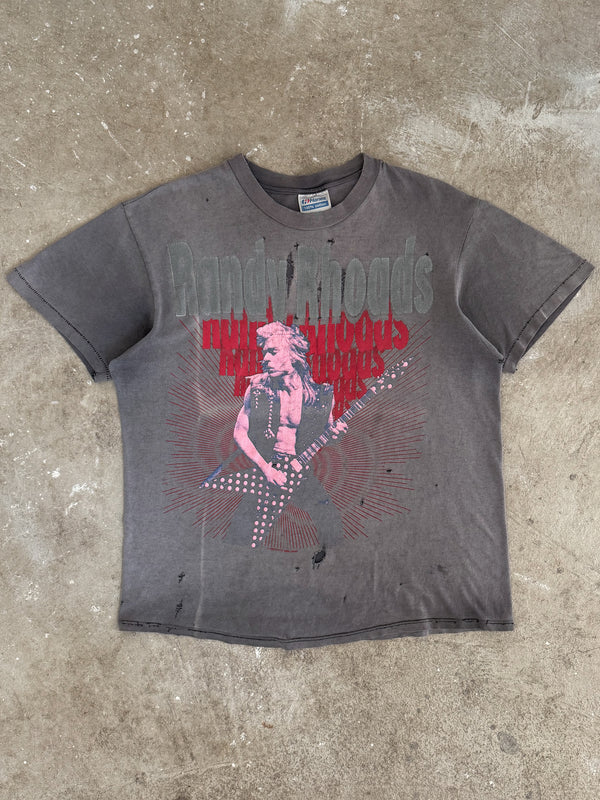 1988 Randy Rhoads "Guitar Greats" Faded Tee (M)