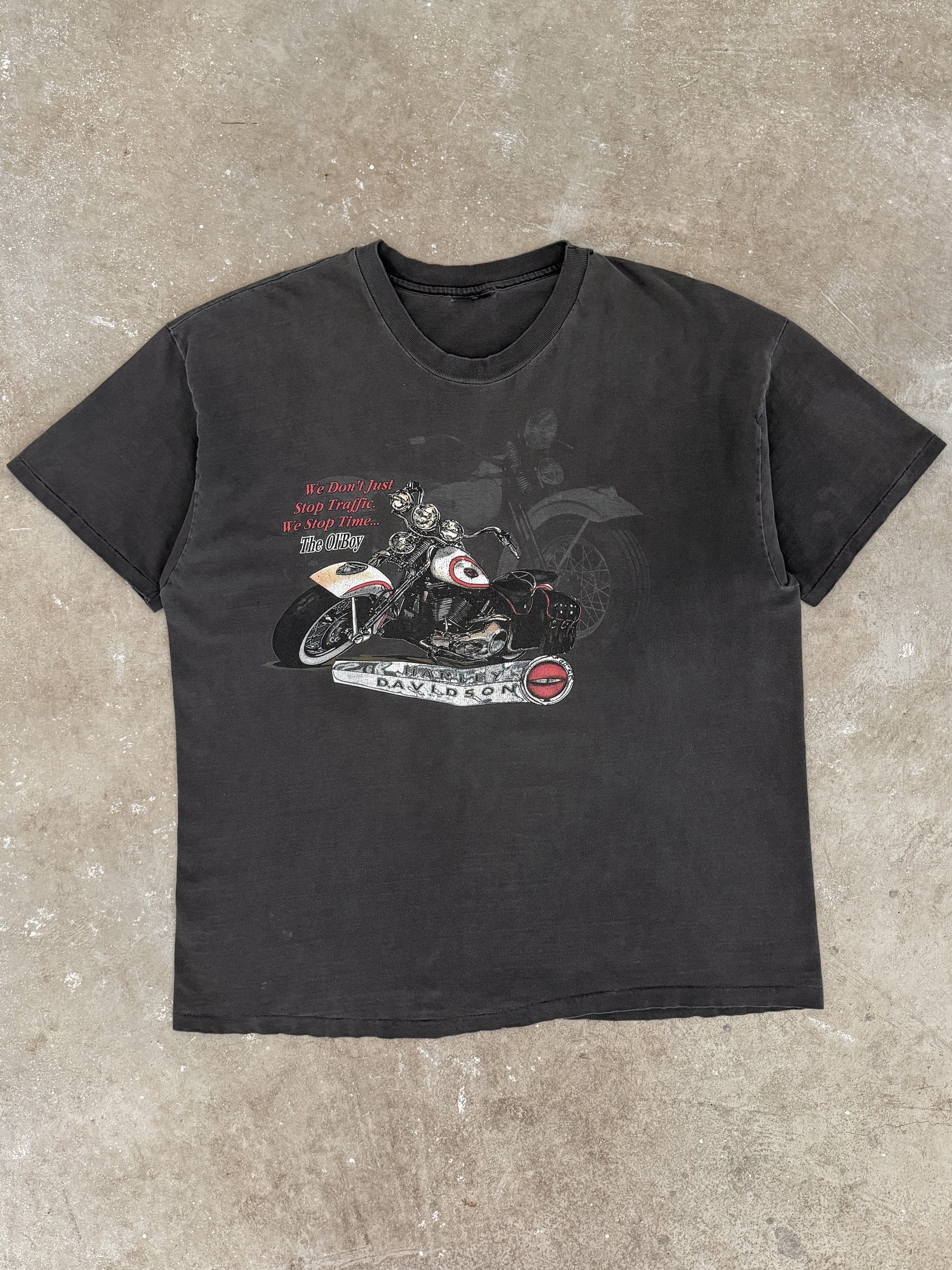 1990s "We Don't Just Stop Traffic..." Harley Davidson Tee (XL)