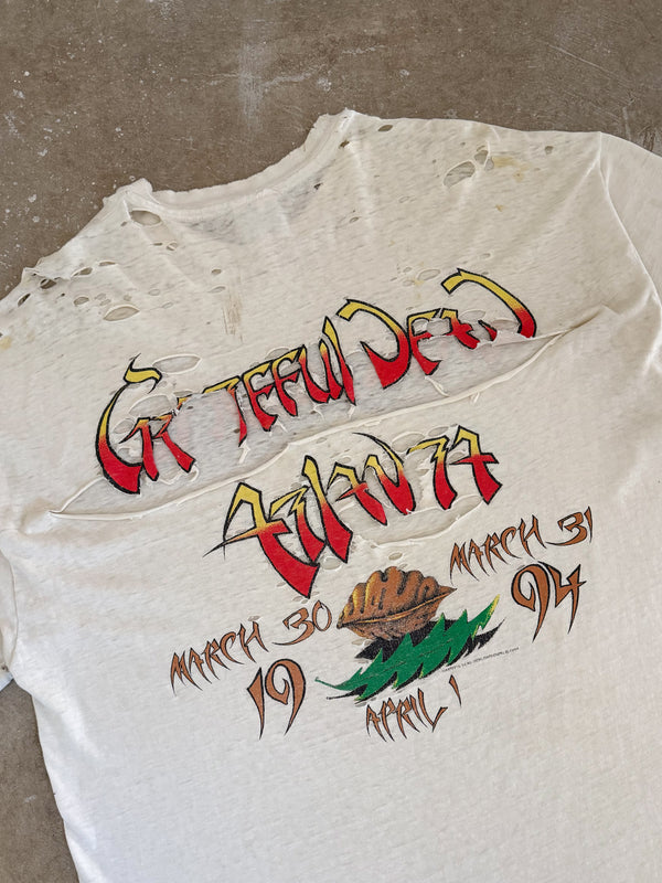 1994 Grateful Dead "Atlanta Peach" Thrashed Tee (XL)