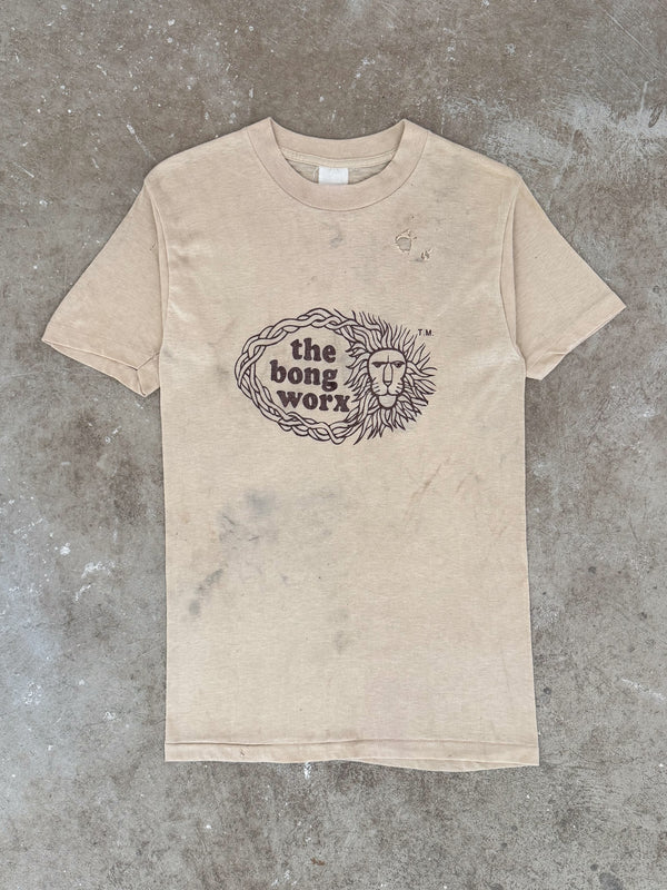 Late 70s "The Bong Worx" Thrashed Tee (XS)