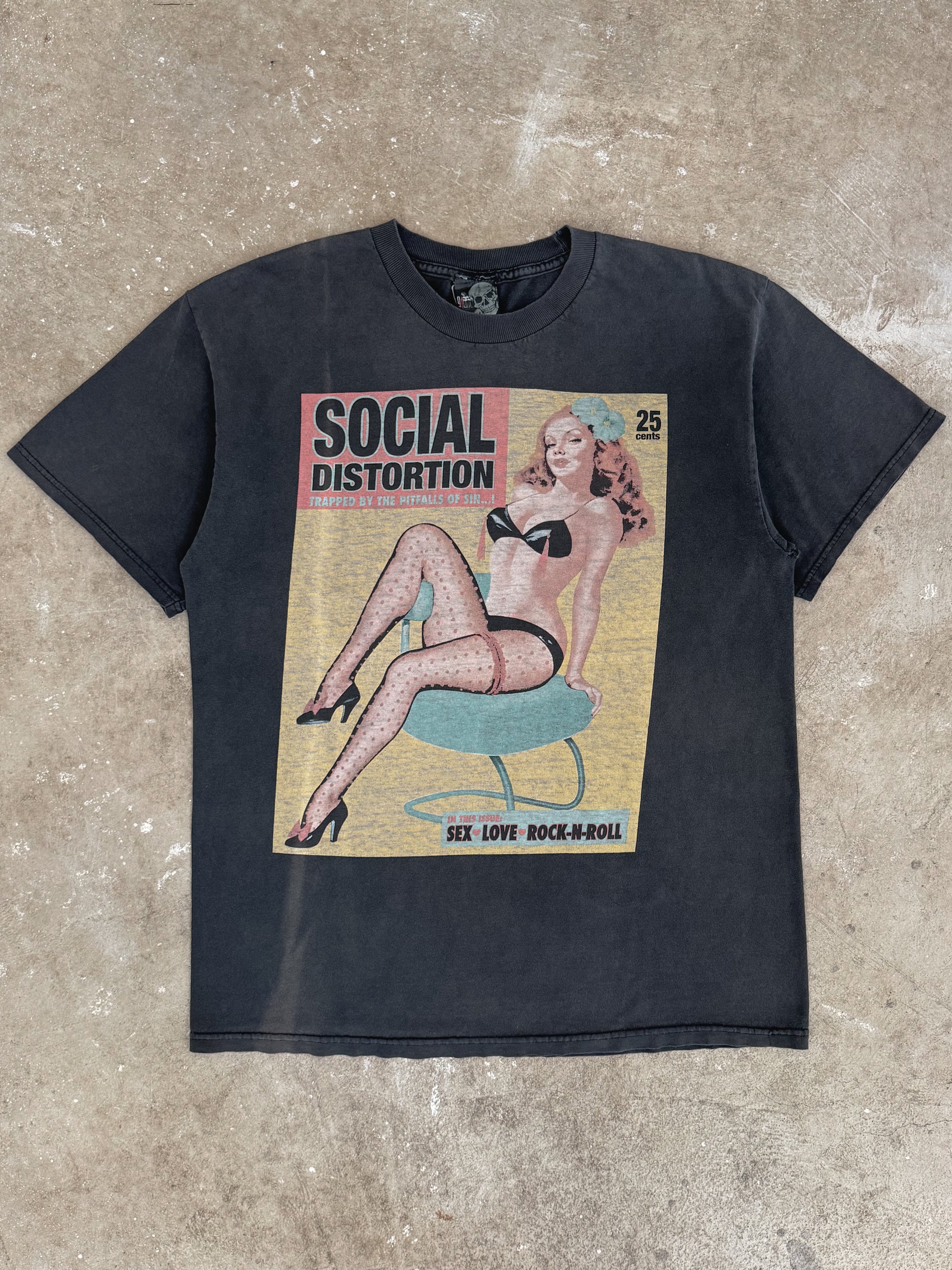 2004 Social Distortion "Sex Love Rock-N-Roll" Tee (L)