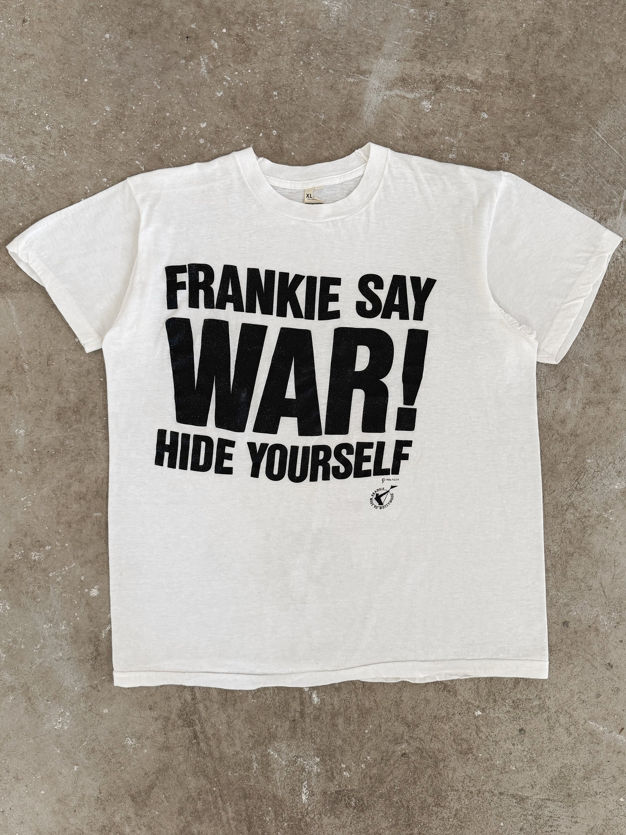 1980s "Frankie Say War!" Tee (M)
