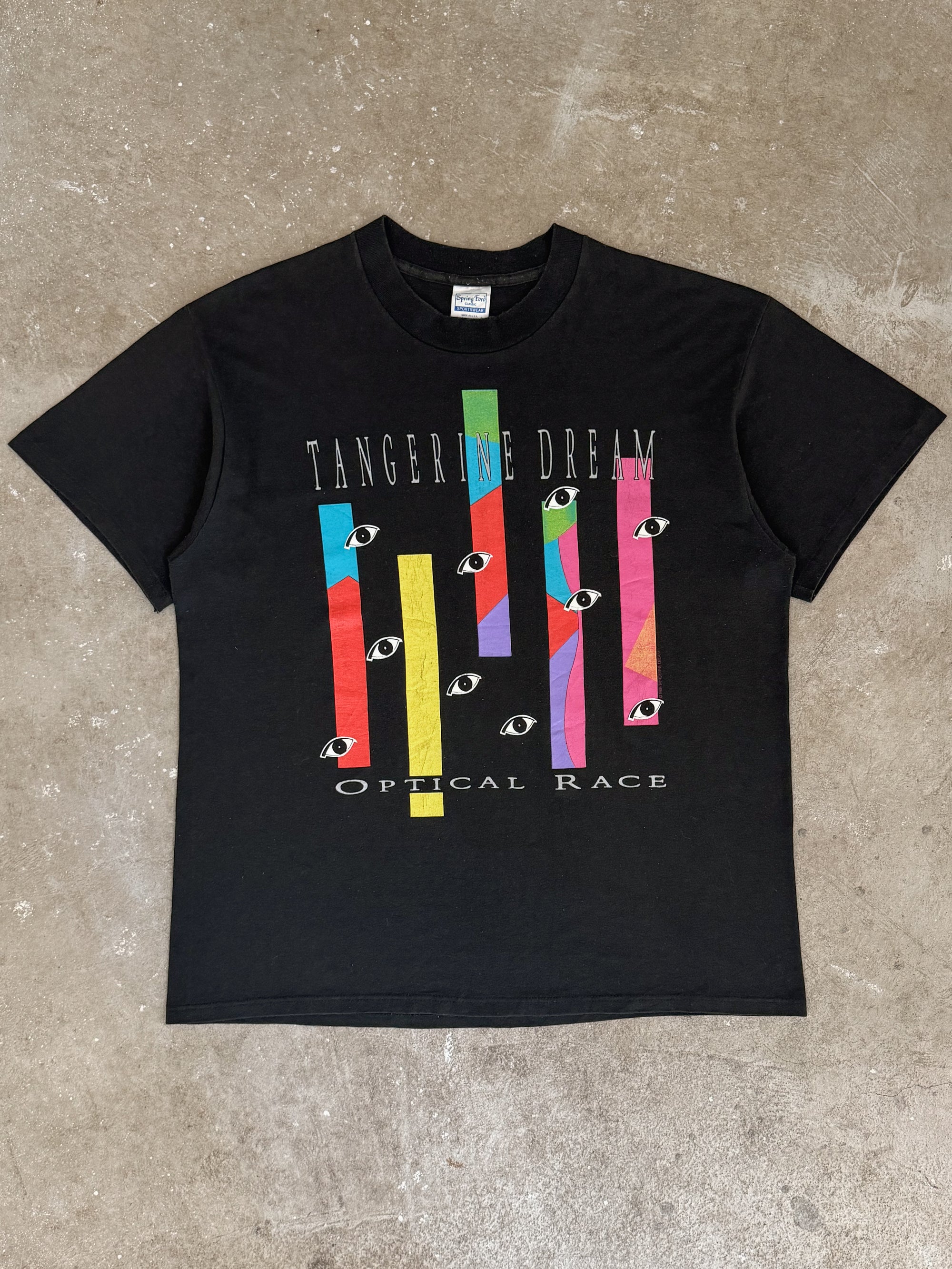 1988 Tangerine Dream "Optical Race" Tee (L)