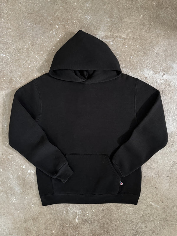 1980s Russell Black Blank Hoodie (S)