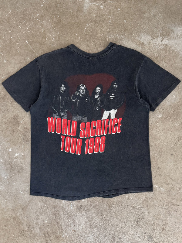 1988 Slayer "World Sacrifice Tour" Tee (M)