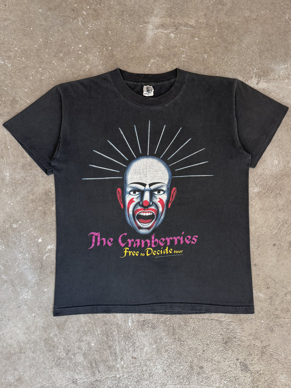 1996 The Cranberries "Free to Decide" Faded Tour Tee (L)