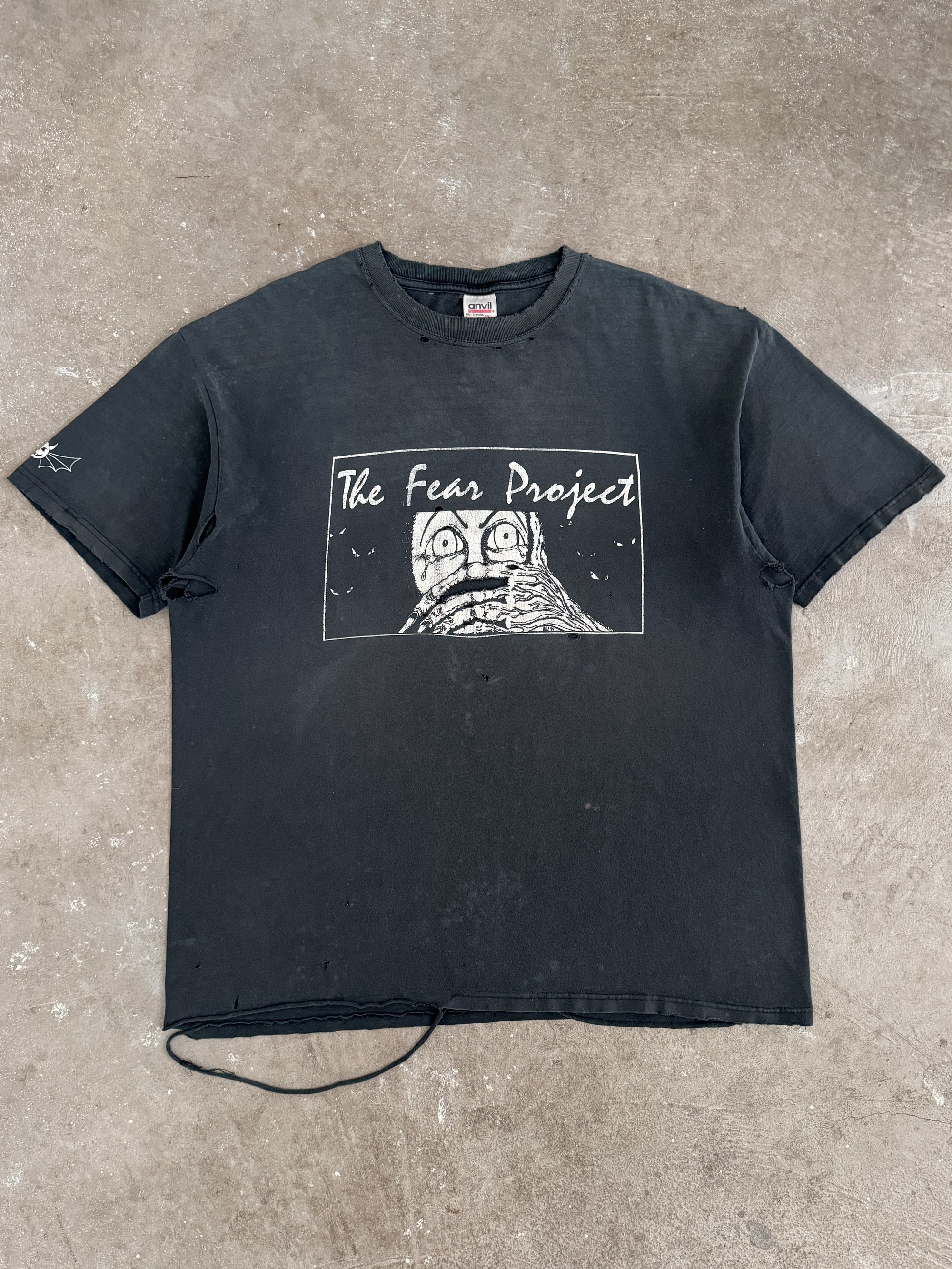 1990s "The Fear Project" Distressed Tee (XXL)