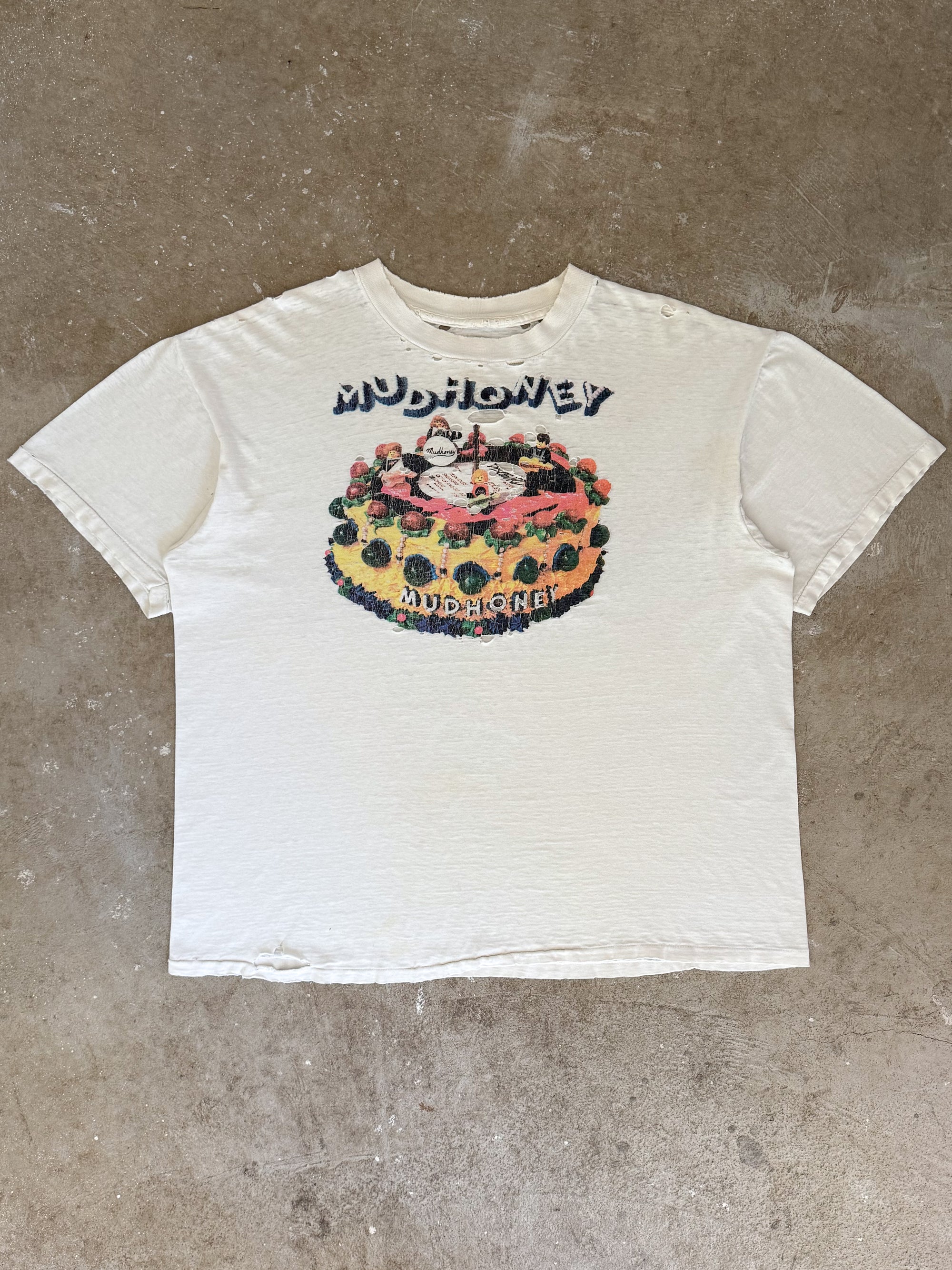 1990s Mudhoney "Cake" Thrashed Tee (XL)
