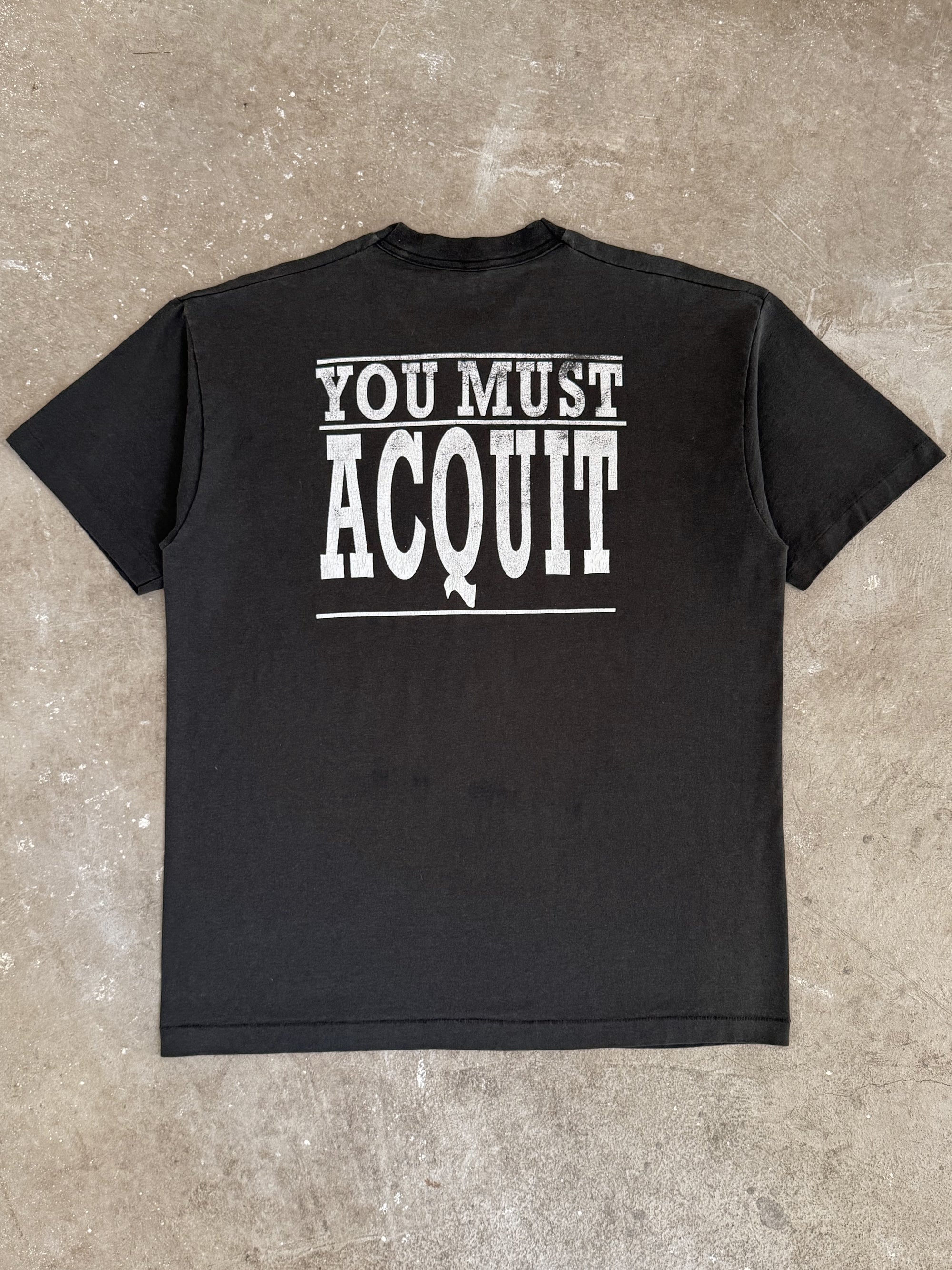 1990s OJ Simpson "If It Doesn't Fit..." Tee (XL)