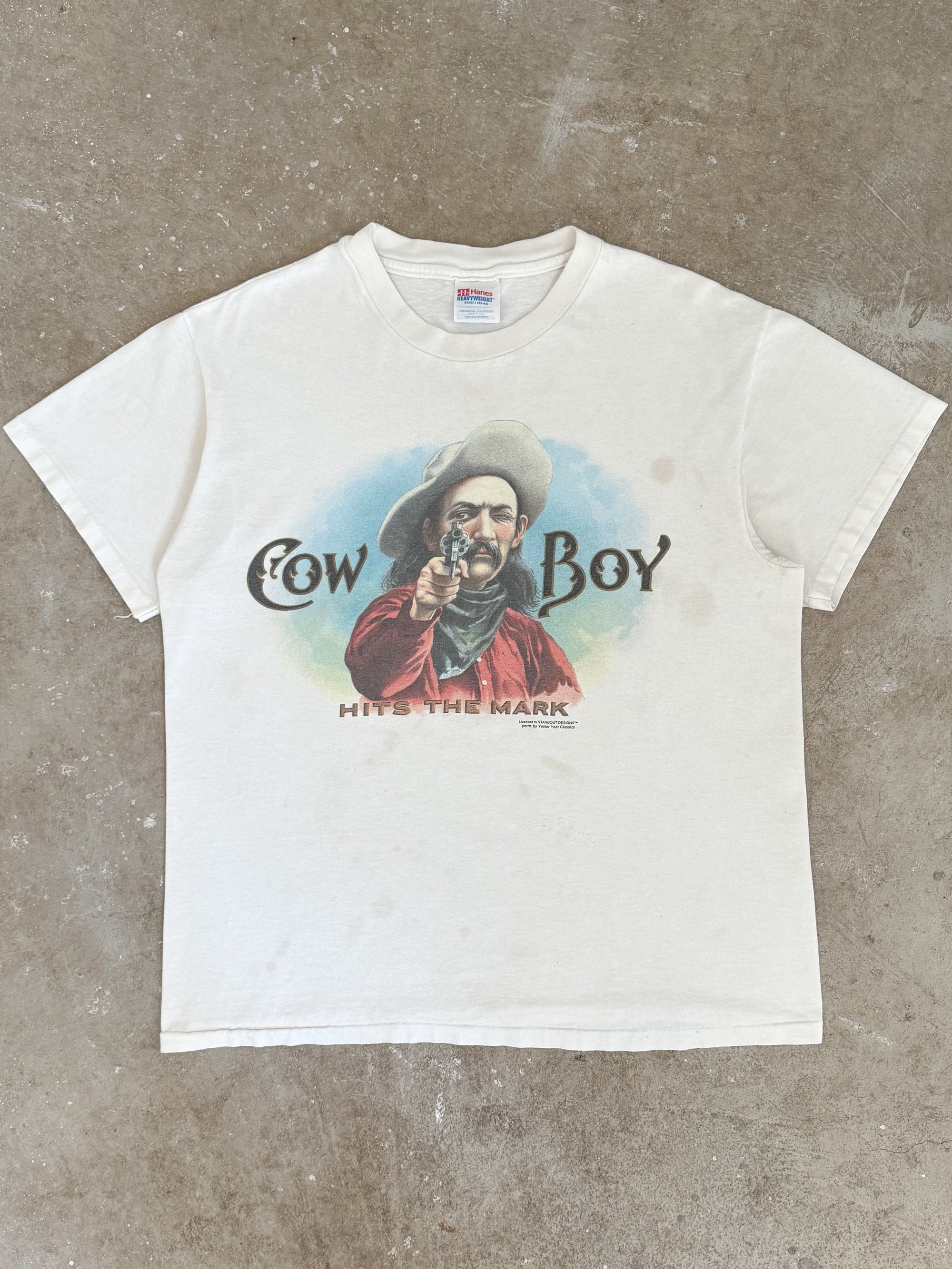 1990s "Cowboy Hits The Mark" Tee (L)