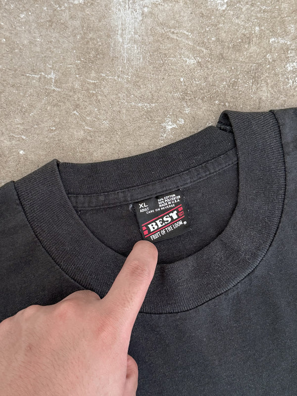 Mid 90s "Words" Felt Letter Tee (XL)