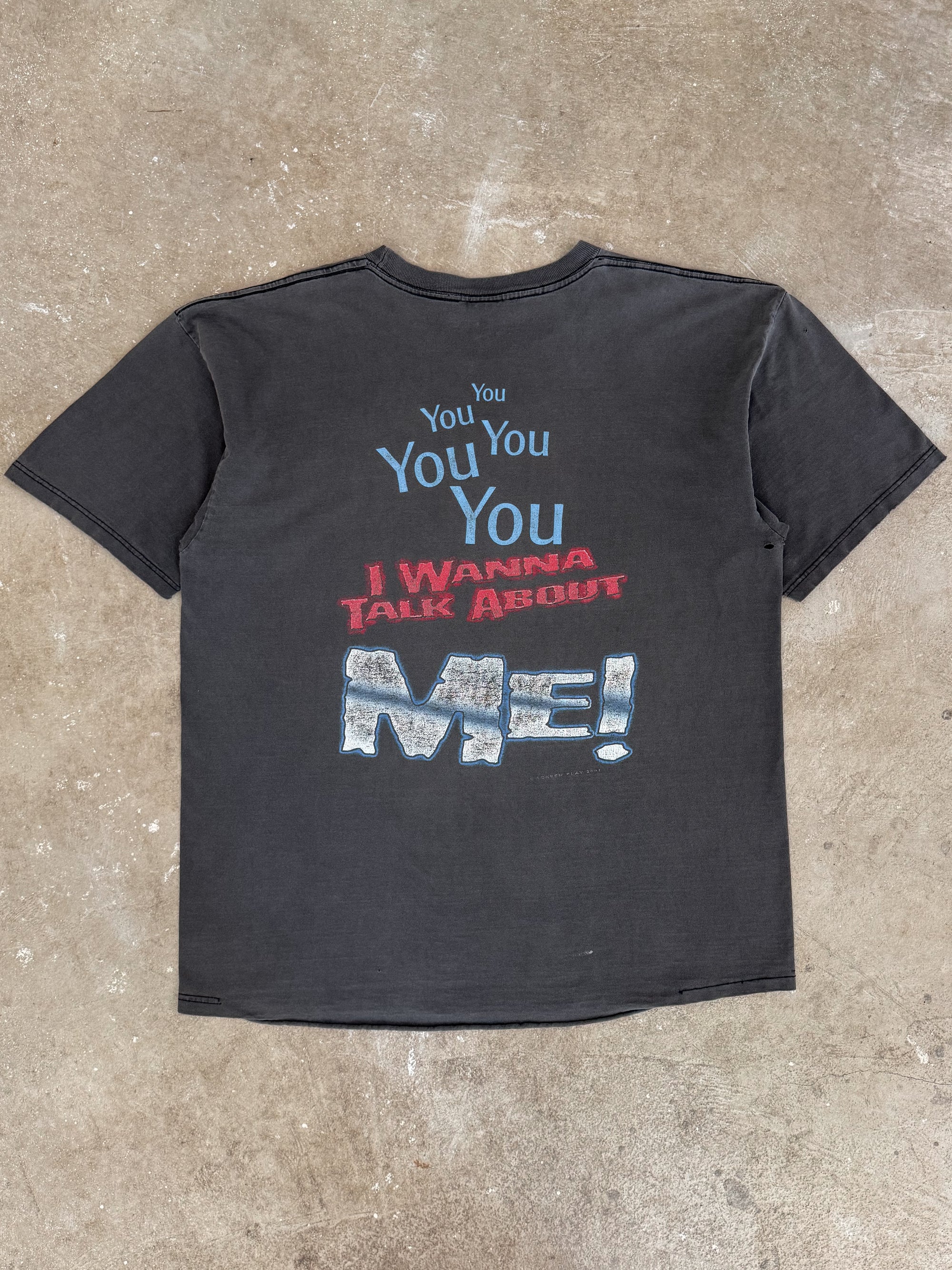 2001 Toby Keith "I Wanna Talk About Me" Faded Tee (XL)