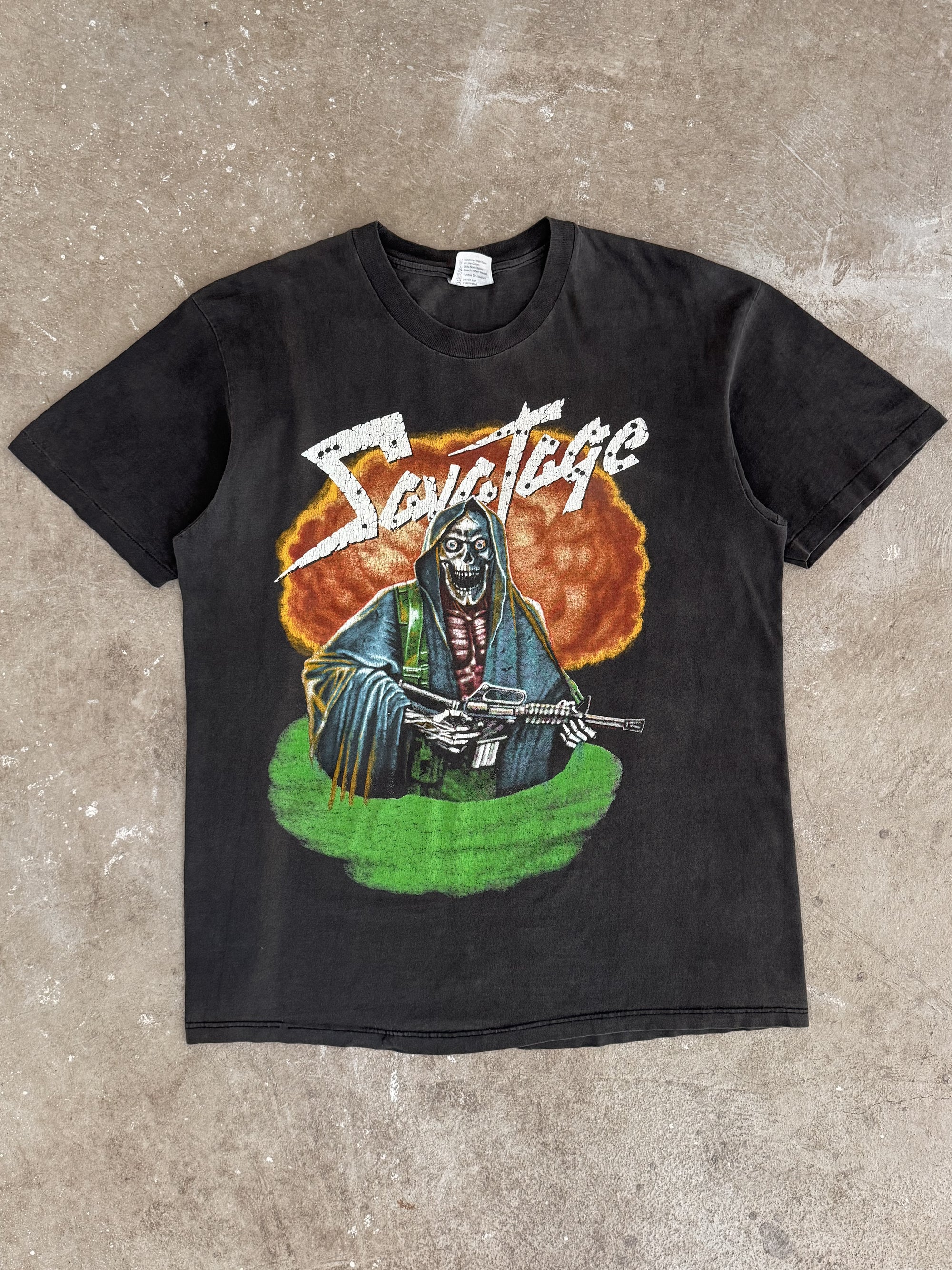 1990 Savatage "Gutter Ballet World Tour" Tee (M)