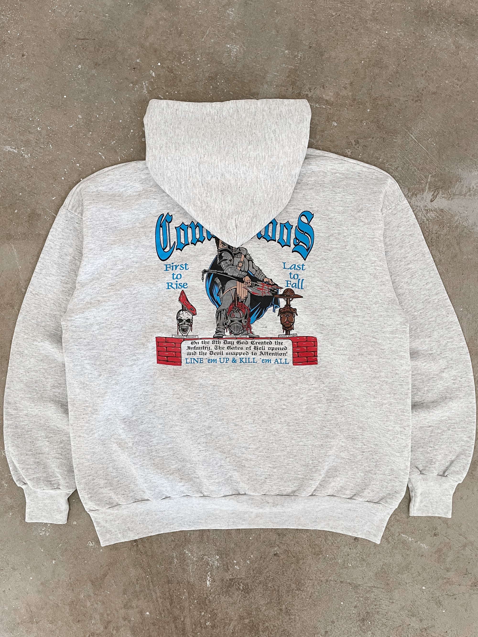 1990s “Commandos” Hoodie (XL)