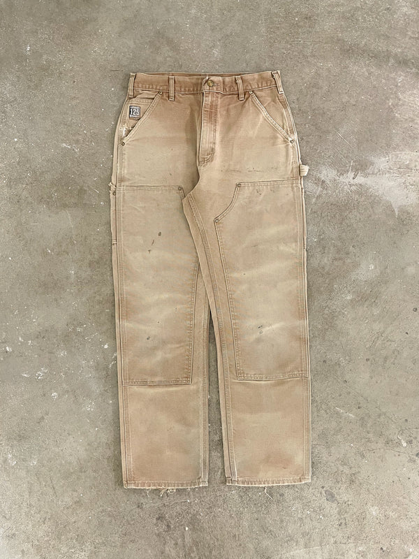 Carhartt B01 Tan Double Knee Work Pants (31X31)