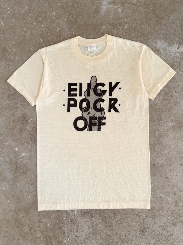 1980s "Fuck Off" Hidden Message Tee (S)