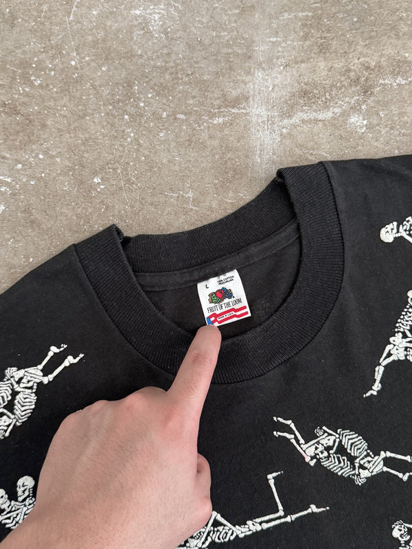1990s Fashion Victim "Skeleton Sex Positions" Tee (L)
